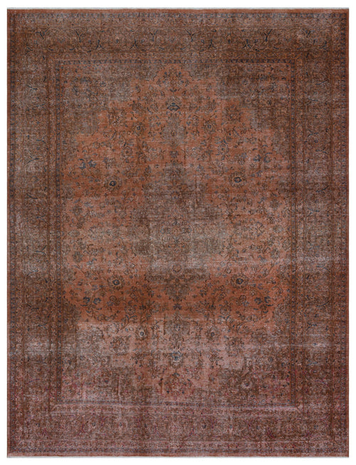 Load image 1 in gallery view. Meziis - Vintage Distressed Rug - 9'5 X 12'7