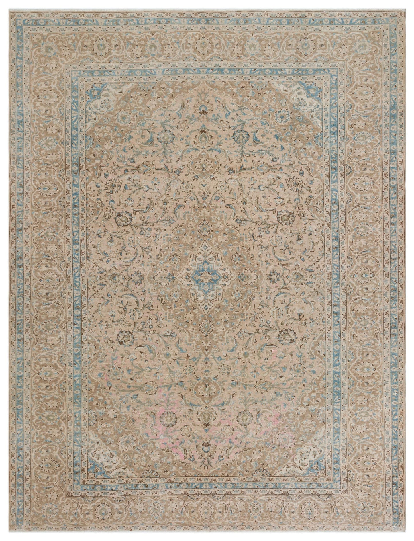Trepuis - Vintage Medallion Rug - 9'6 X 12'6