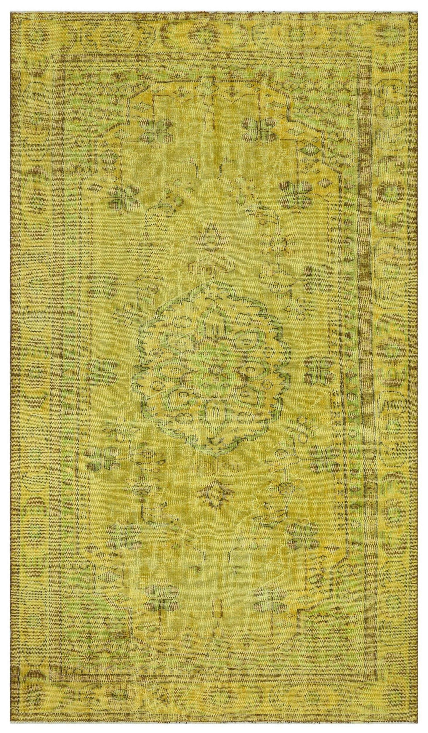 Dezous - Vintage Distressed Rug - 6'1 X 10'4