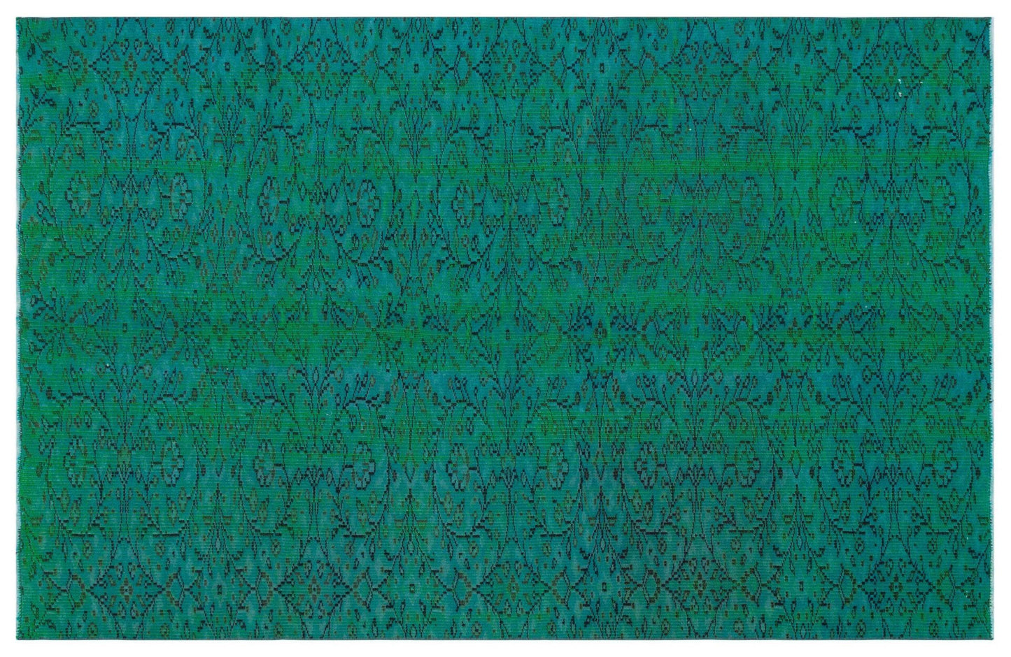 Dizala - Vintage Floral Rug - 5'4 X 8'6