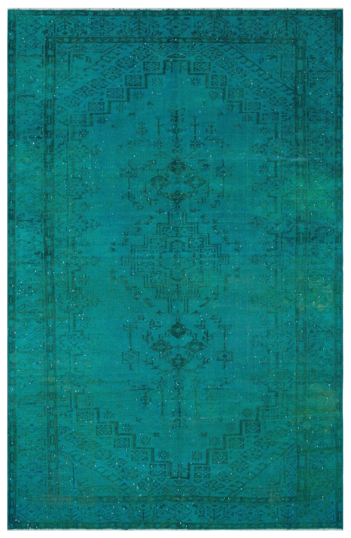 Liohuen - Vintage Distressed Rug - 6'2 X 9'5