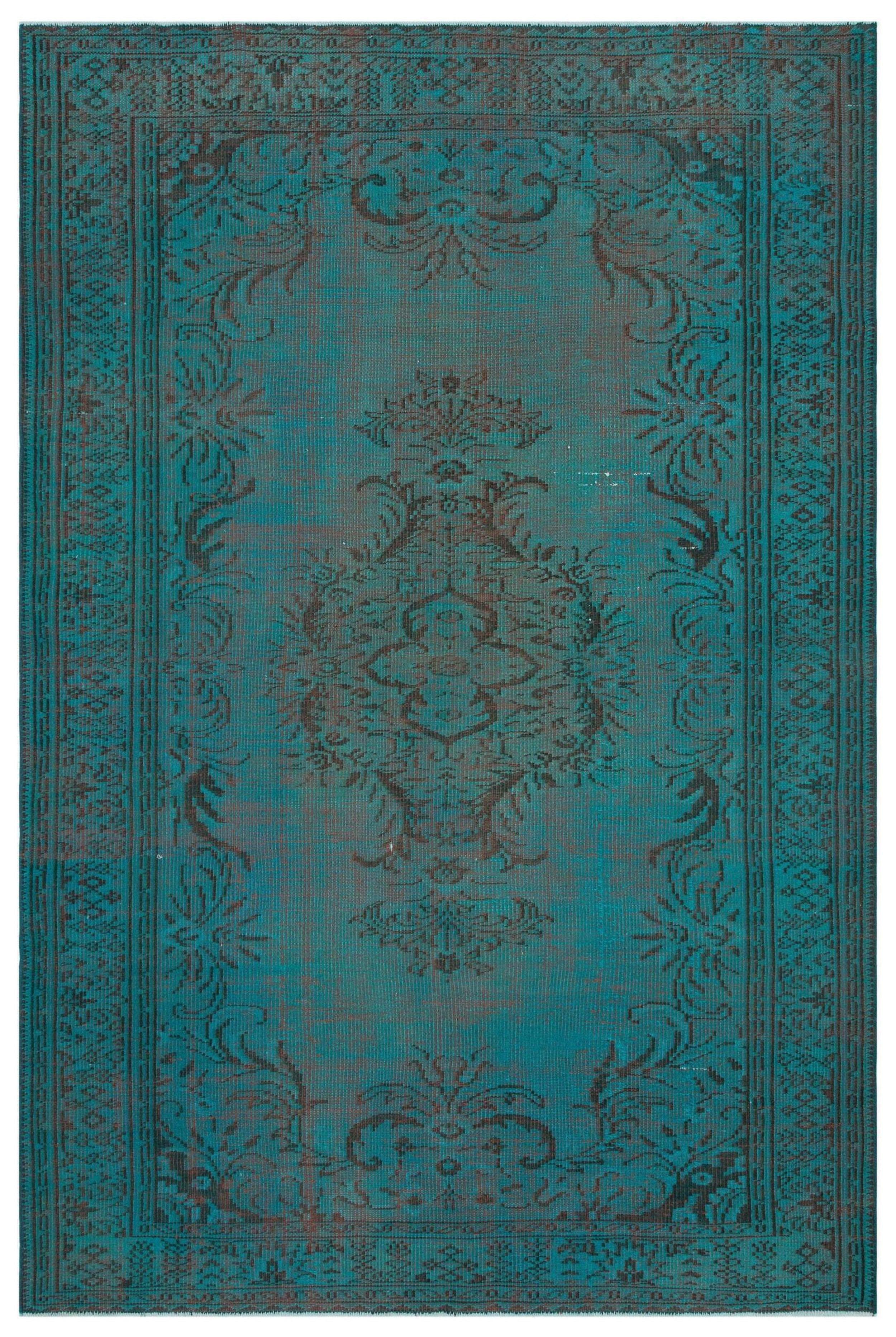 Tezola - Vintage Distressed Rug - 6'5 X 9'6