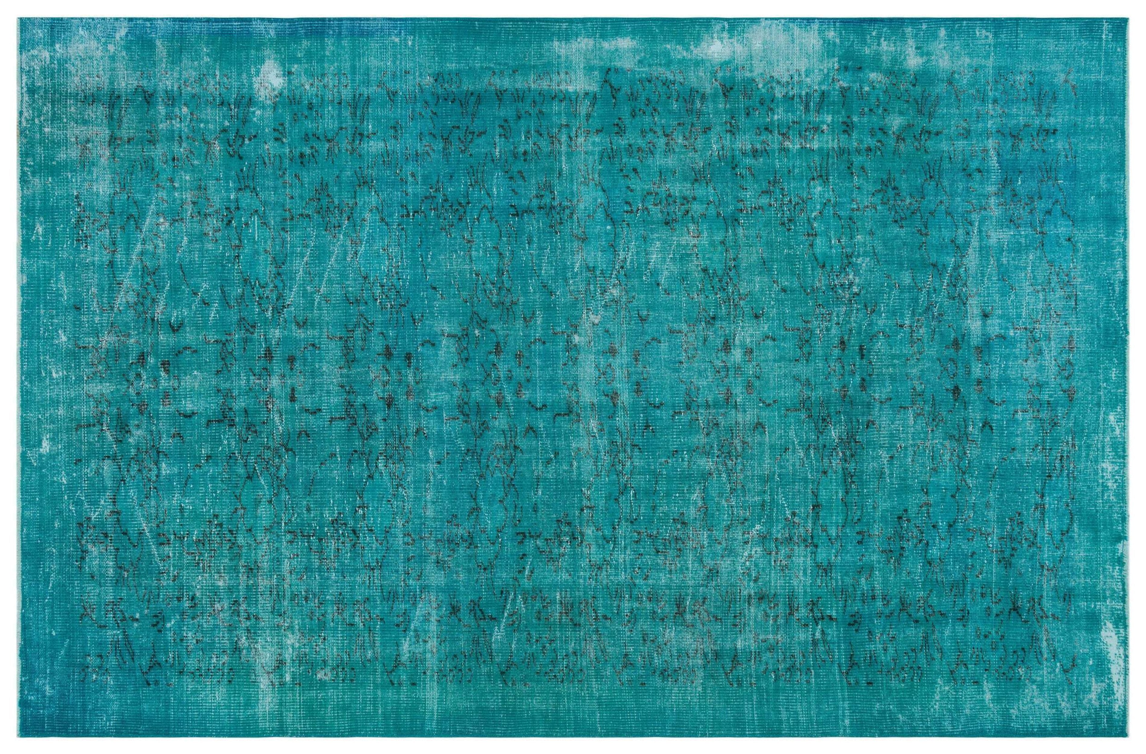 Pibuda - Vintage Distressed Rug - 6'2 X 9'5