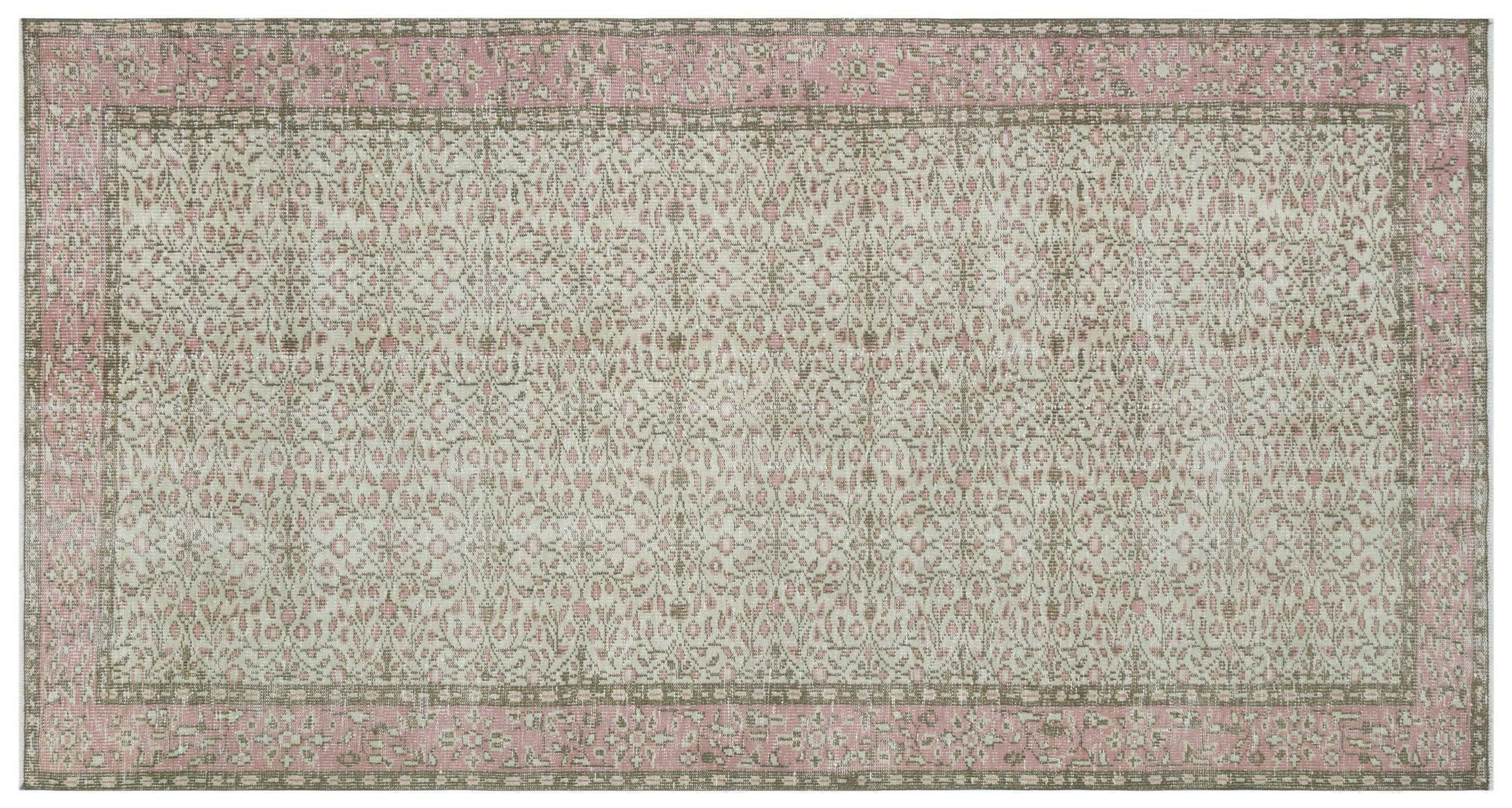 Pedias - Vintage Floral Rug - 5'0 X 9'2