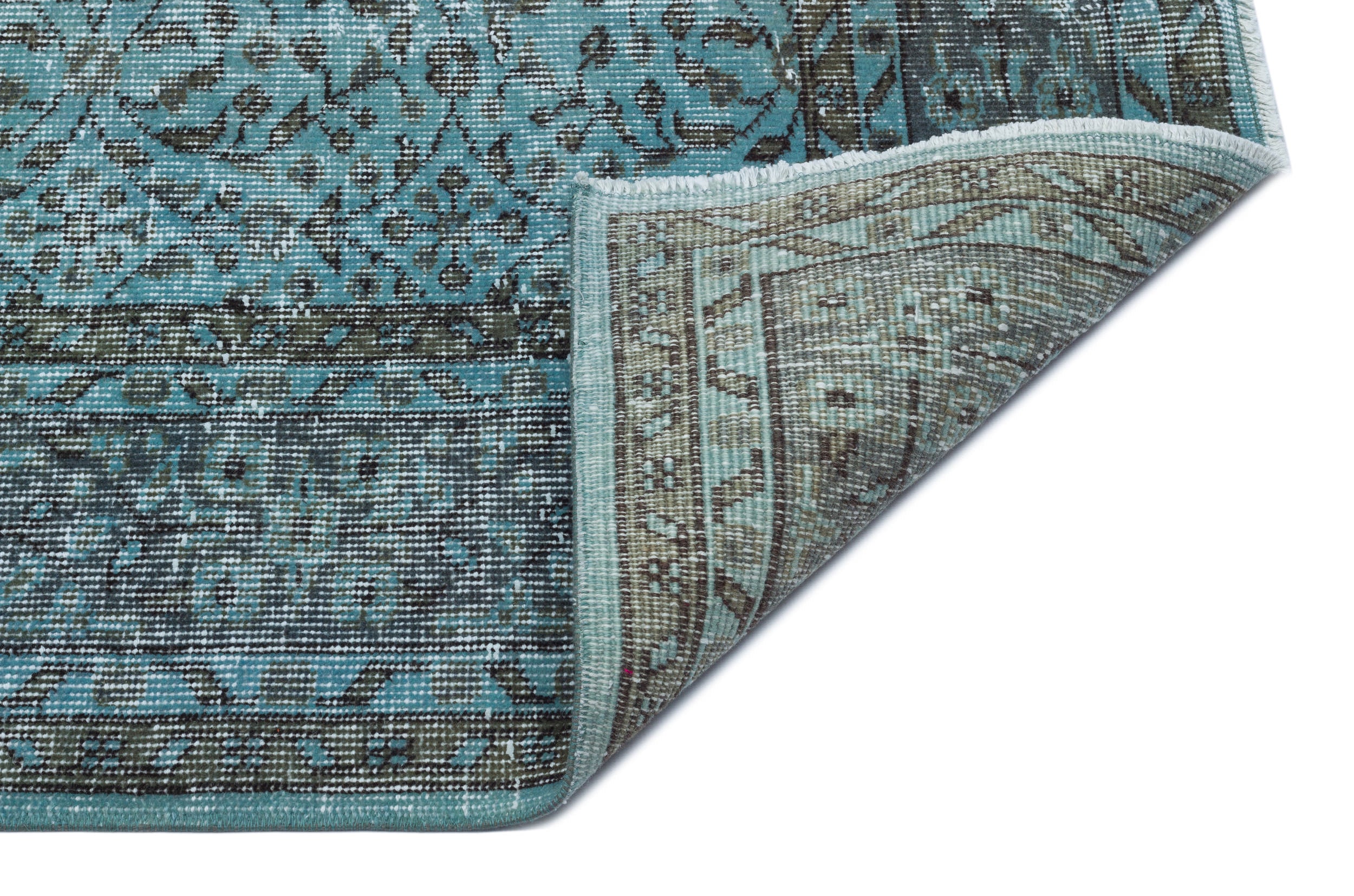 Saiseix - Vintage Distressed Rug - 6'3 X 9'9
