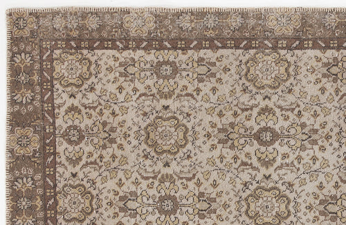 Load image 1 in gallery view. Cladeva - Vintage Floral Rug - 5'4 X 9'3