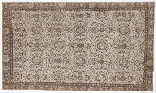 Load image 1 in gallery view. Cladeva - Vintage Floral Rug - 5'4 X 9'3