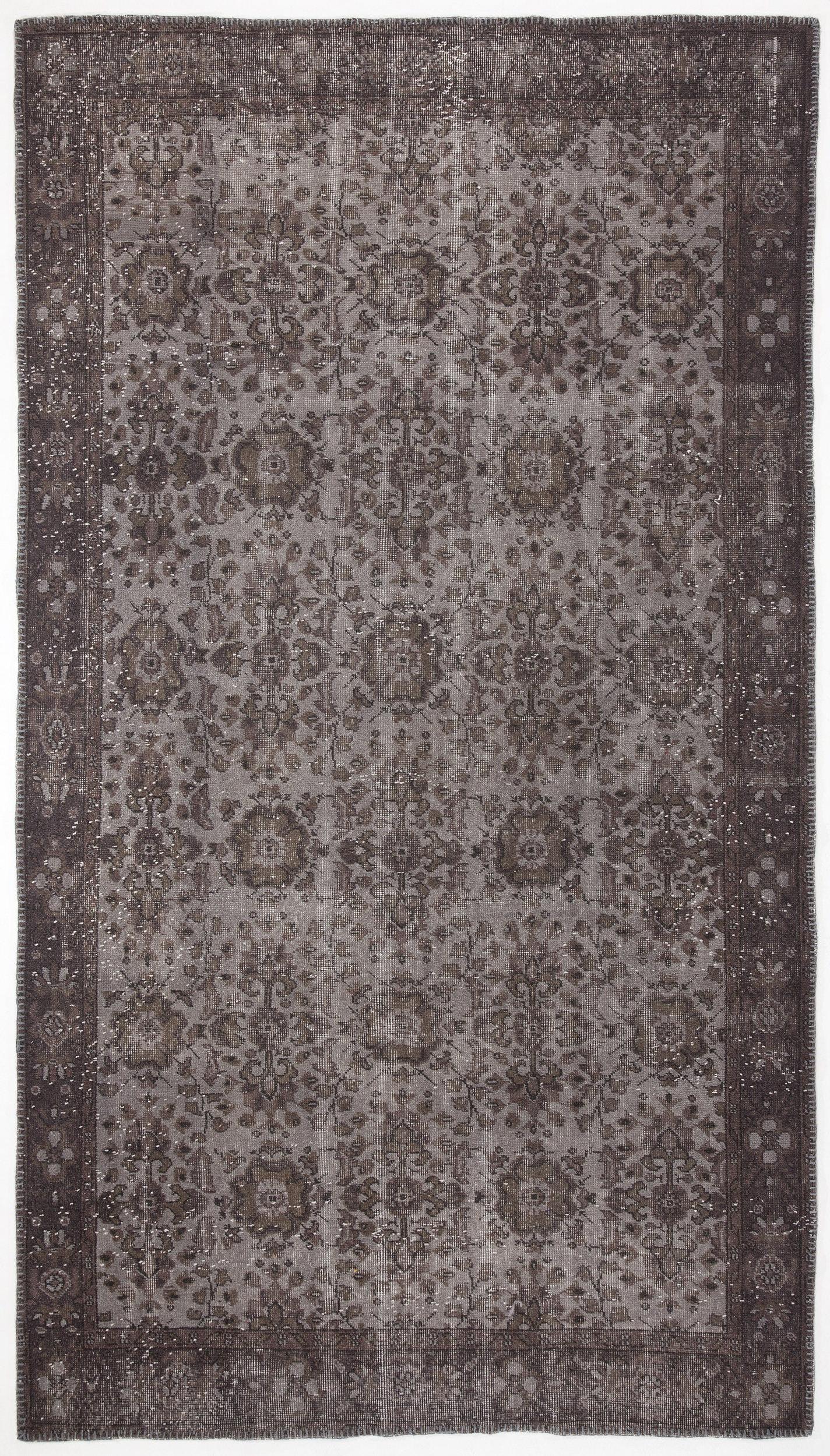 Trepios - Vintage Floral Rug - 5'6 X 9'10