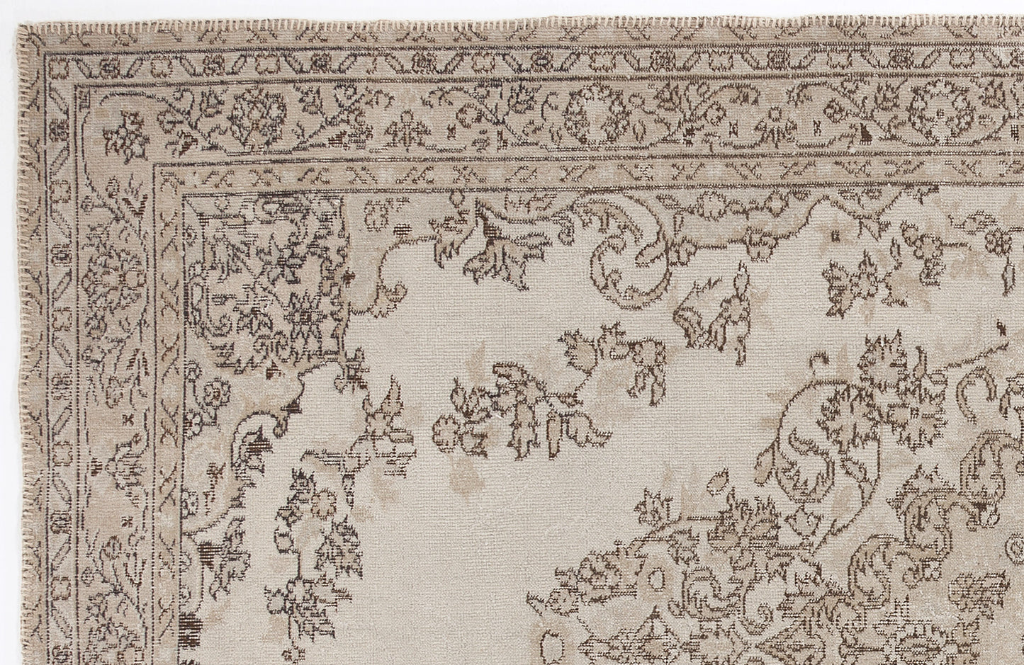 Gleta - Vintage Medallion Rug - 5'8 X 9'2