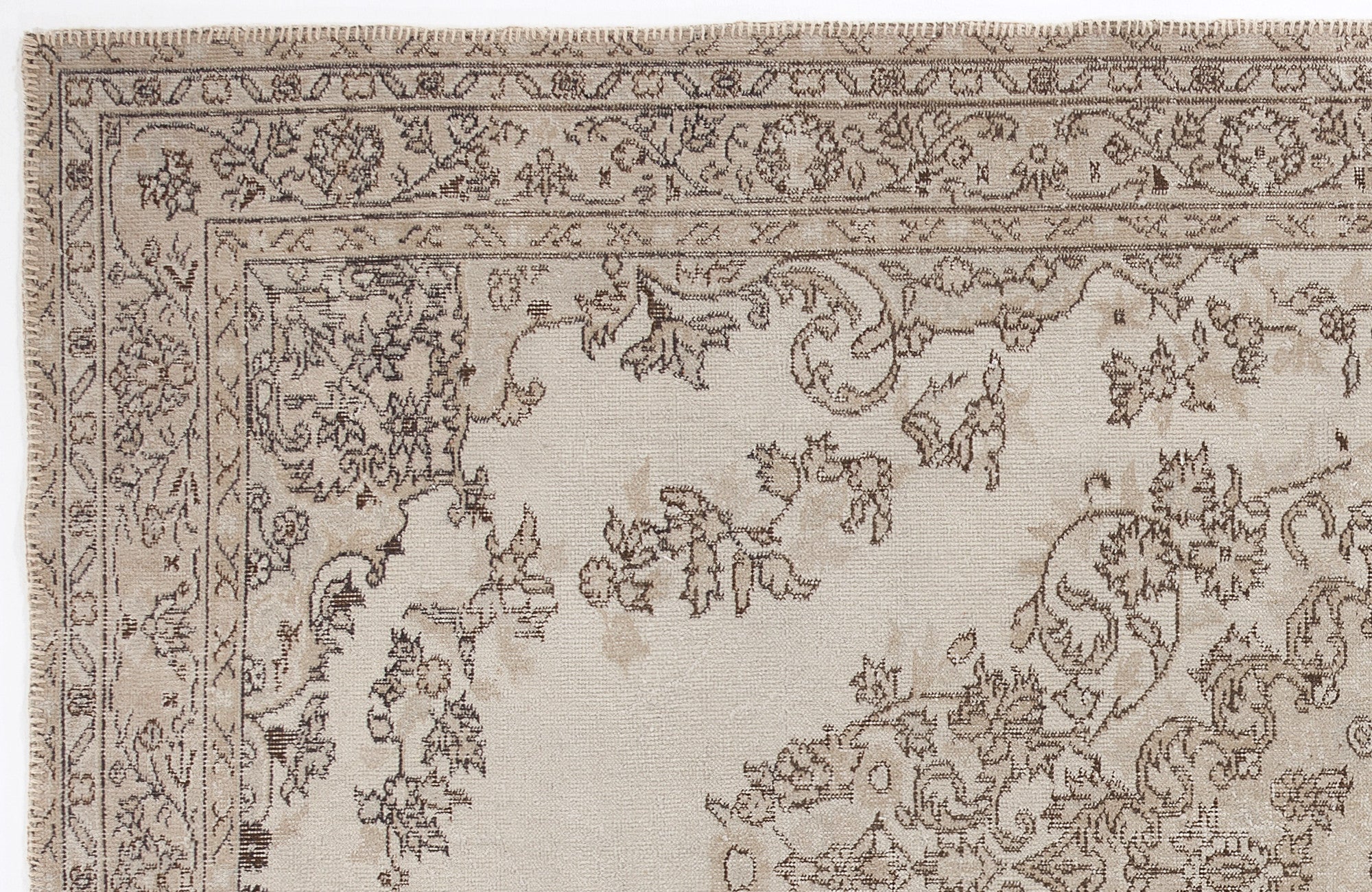 Gleta - Vintage Medallion Rug - 5'8 X 9'2