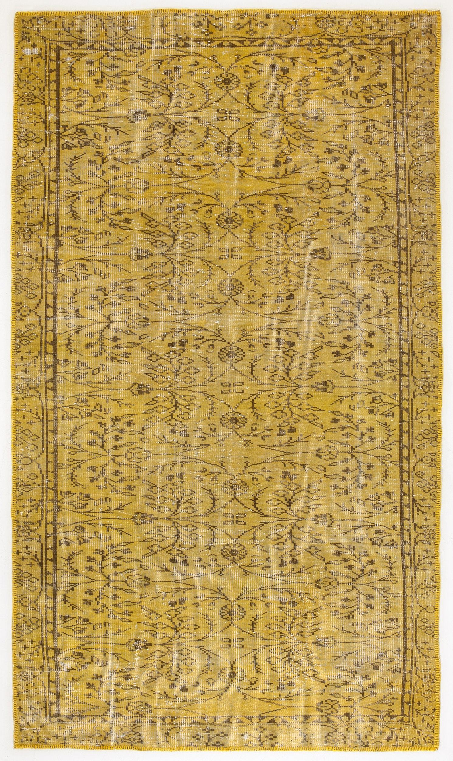 Hotoix - Vintage Floral Rug - 5'5 X 9'4