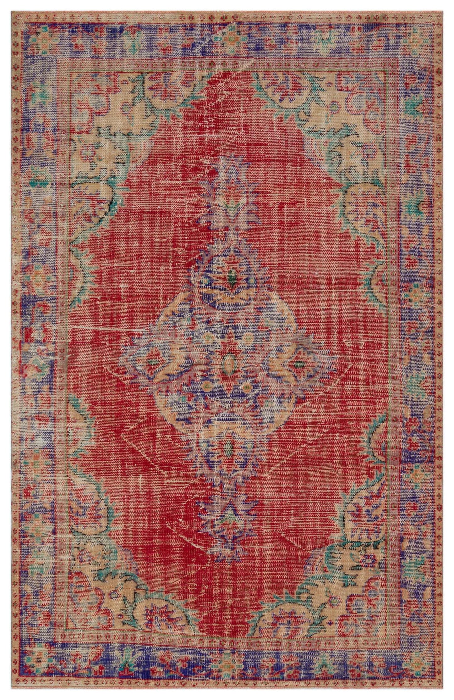 Blorusa - Vintage Medallion Rug - 6'3 X 9'4