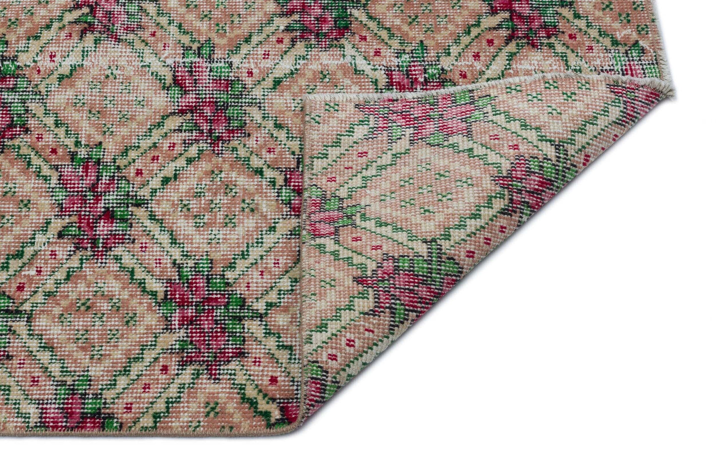Takosa - Vintage Floral Rug - 5'3 X 8'8