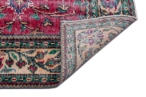 Load image 1 in gallery view. Ceunama - Vintage Floral Rug - 5'7 X 9'9