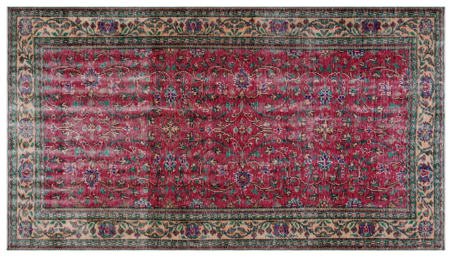 Ceunama - Vintage Floral Rug - 5'7 X 9'9