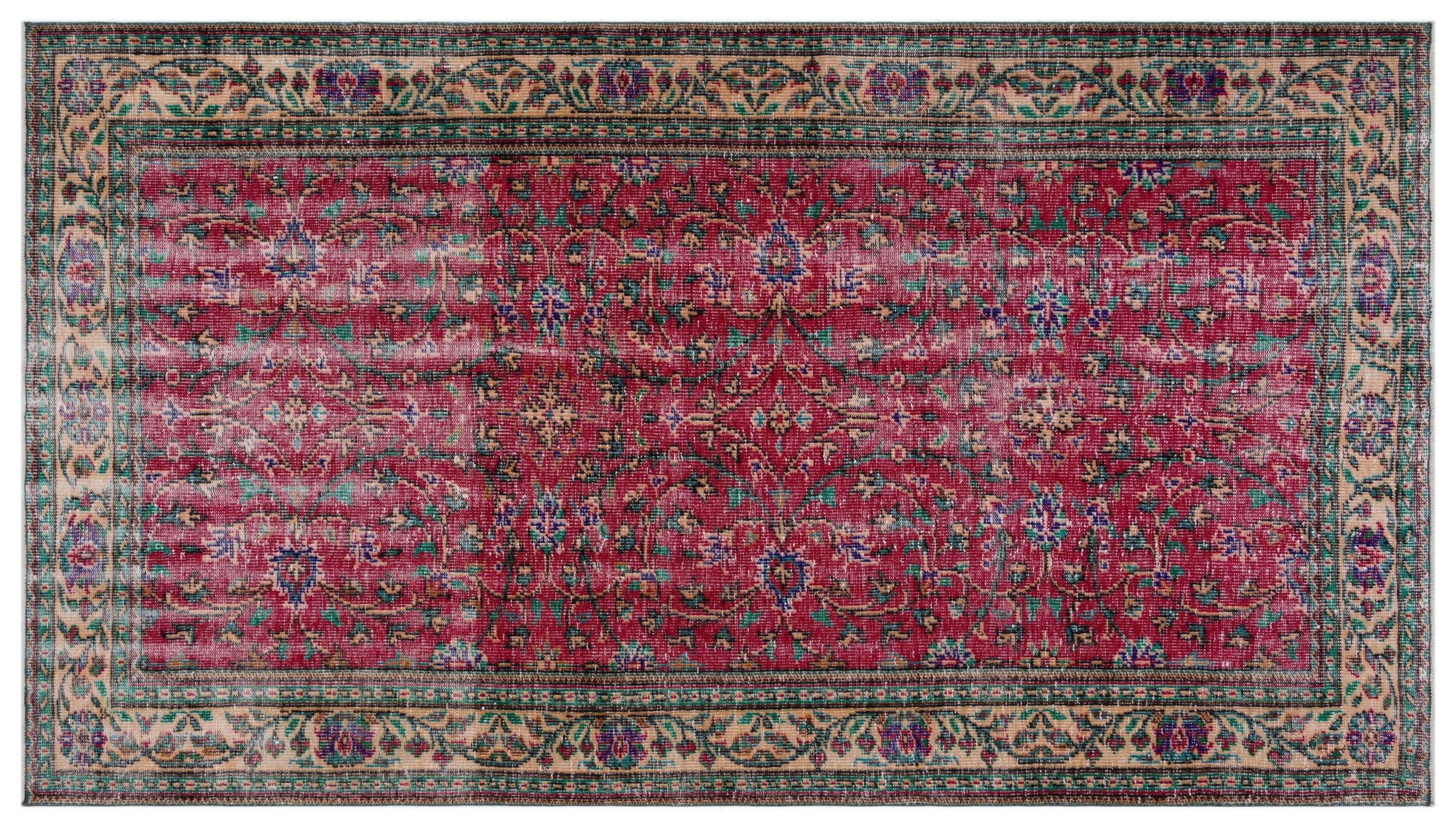 Ceunama - Vintage Floral Rug - 5'7 X 9'9