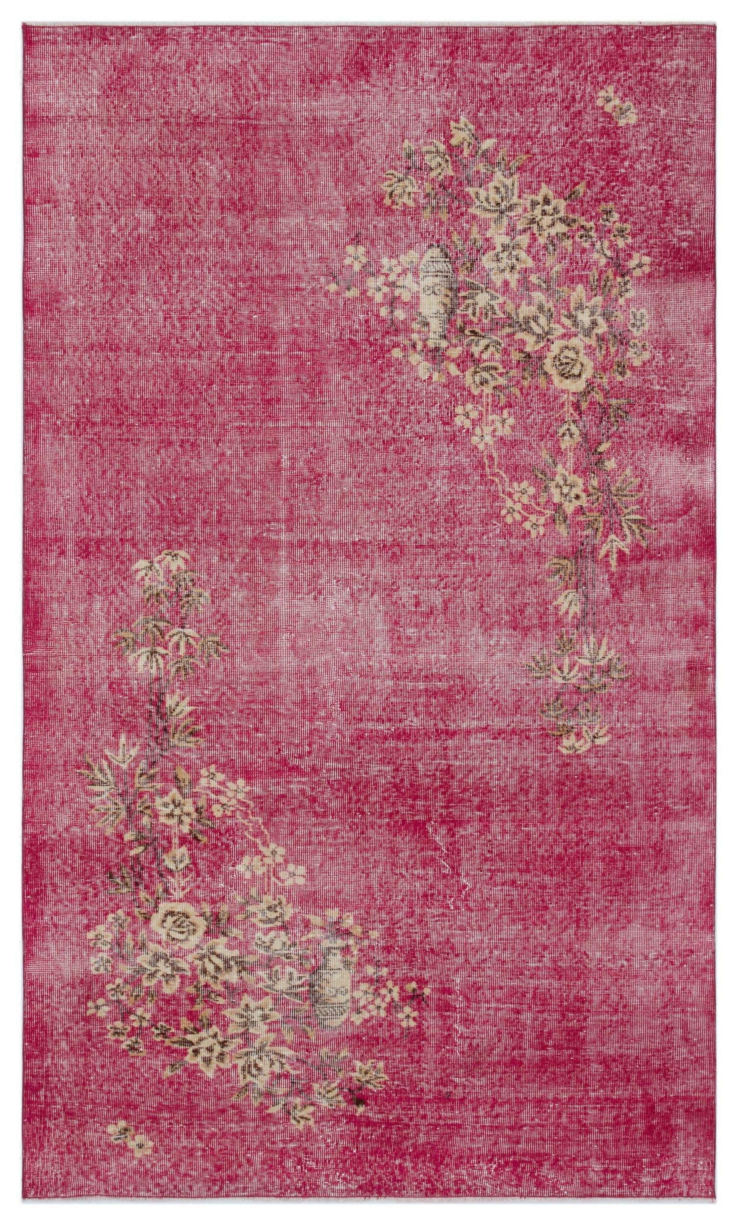 Truzoen - Vintage Distressed Rug - 4'10 X 8'1