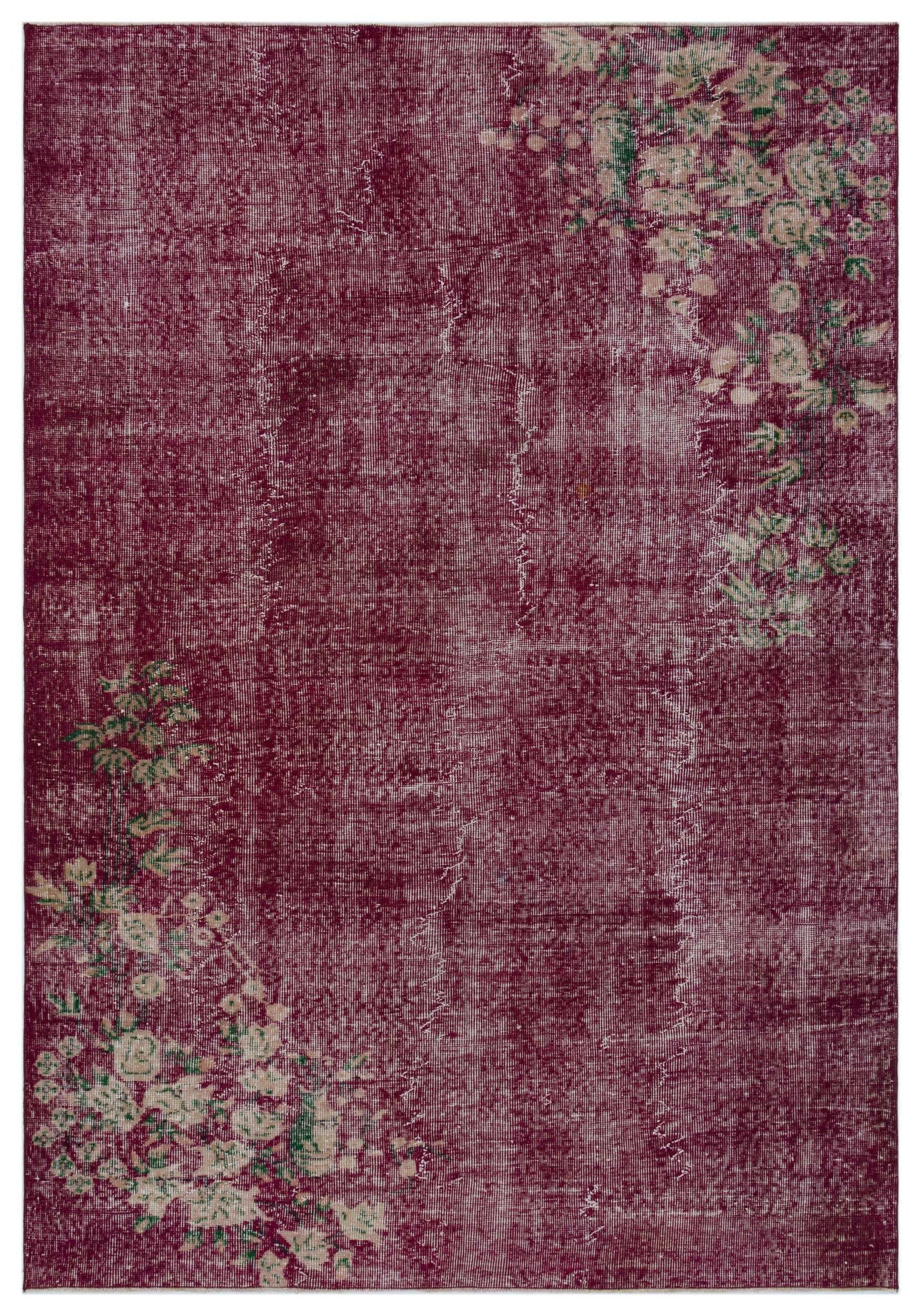 Creuhuya - Vintage Distressed Rug - 5'11 X 8'5
