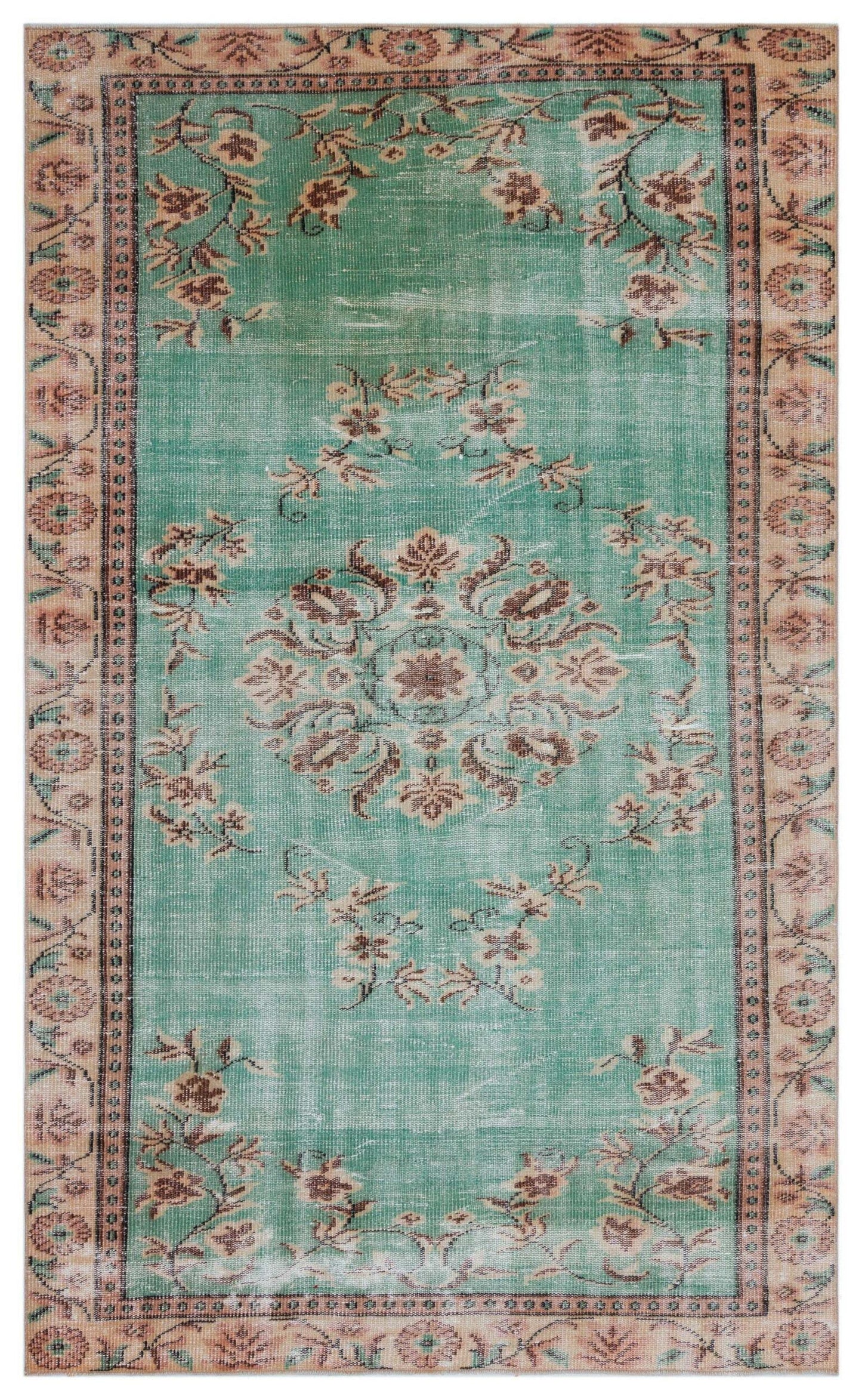 Gevien - Vintage Medallion Rug - 5'1 X 8'6