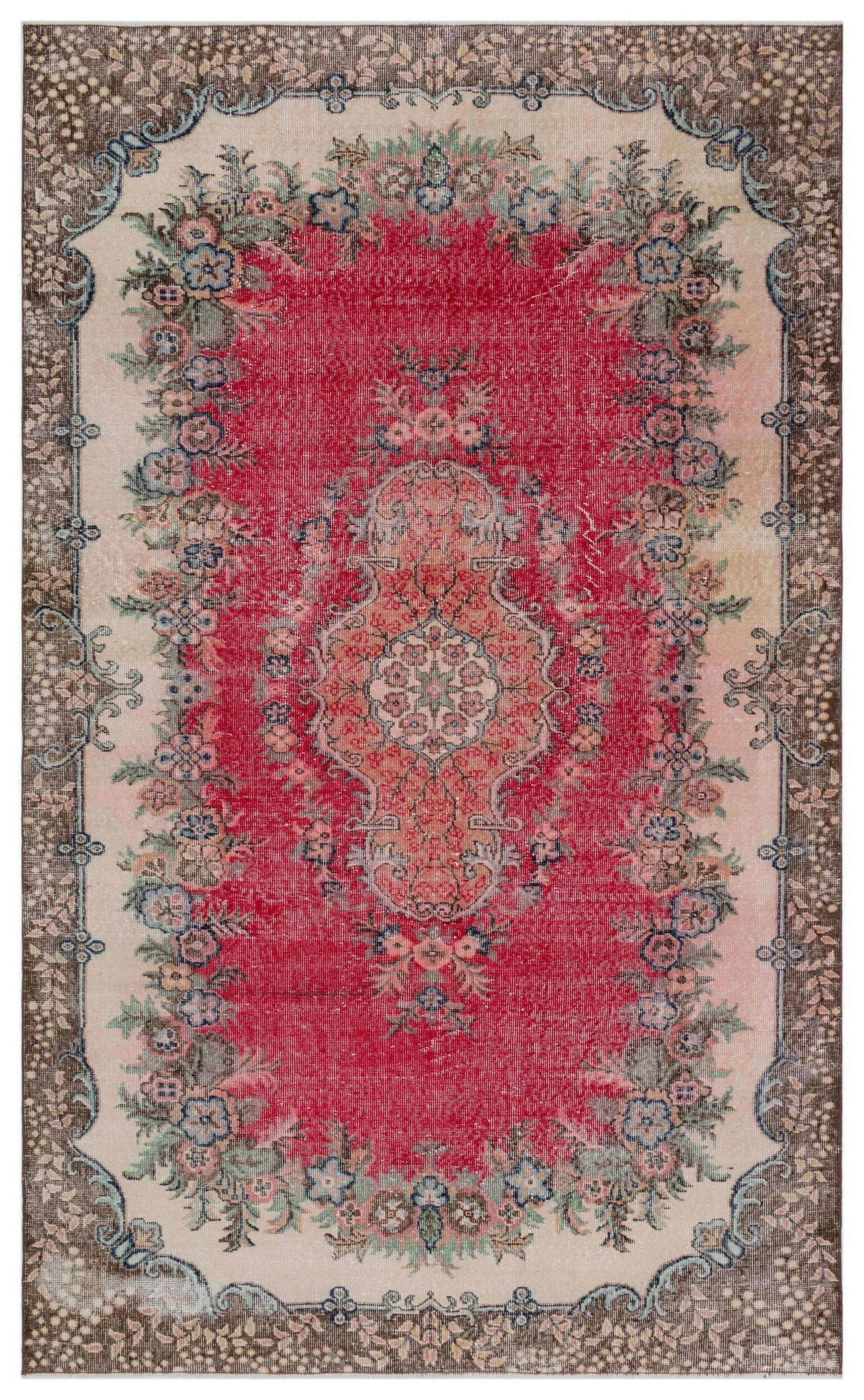 Medusa - Vintage Medallion Rug - 5'11 X 9'6