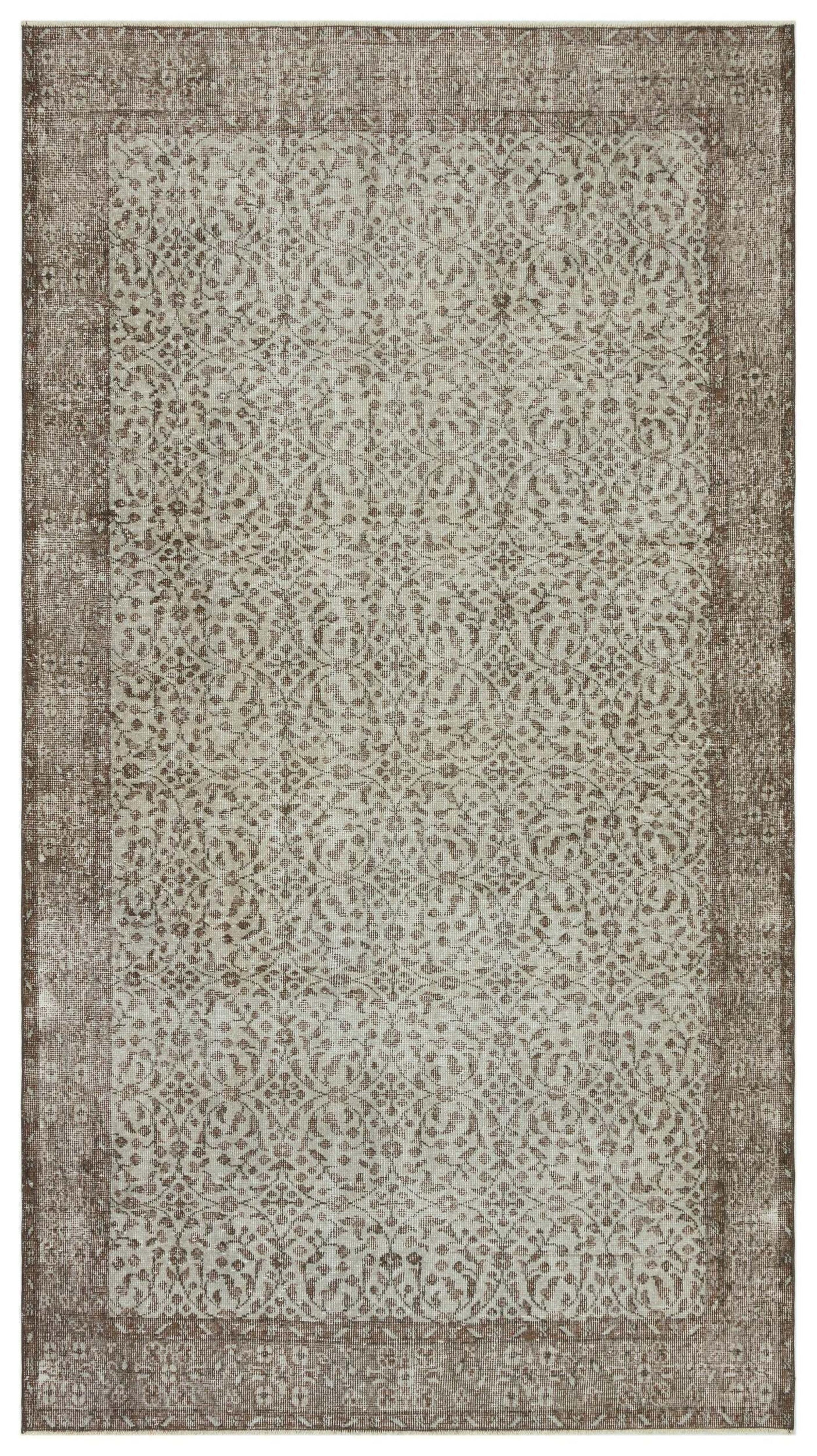 Pokula - Vintage Floral Rug - 5'5 X 9'9