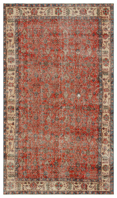 Load image 1 in gallery view. Gluor - Vintage Floral Rug - 5'2 X 8'10
