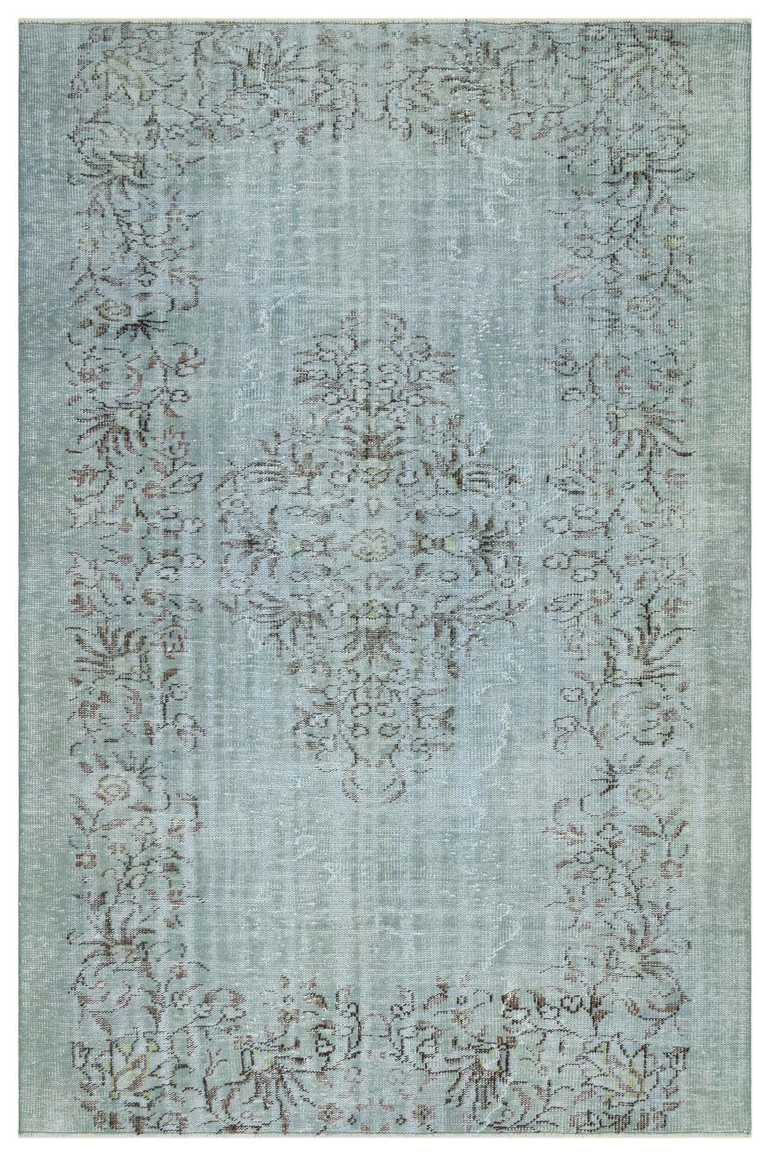 Vekela - Vintage Distressed Rug - 6'1 X 9'3