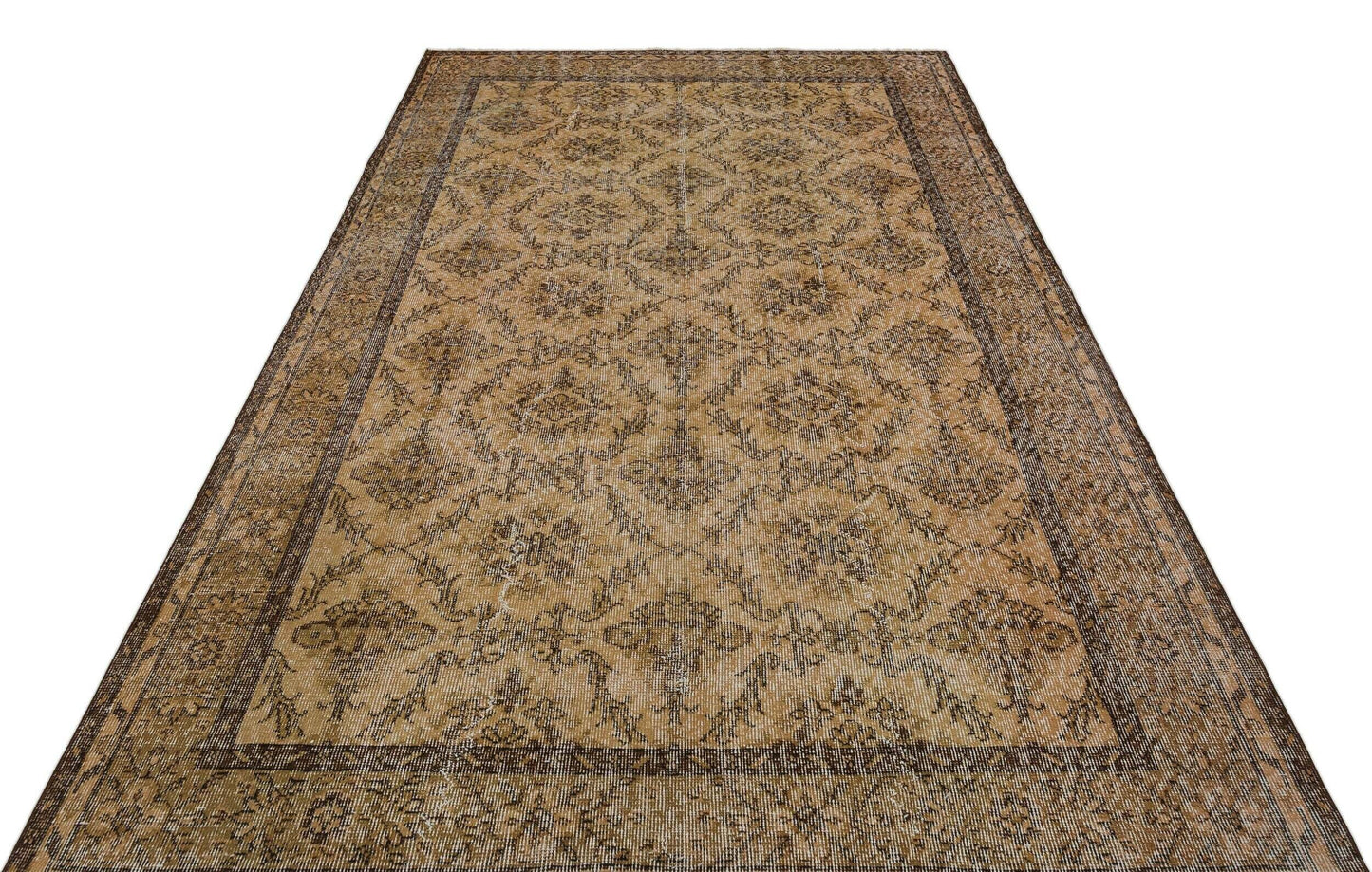 Druzia - Vintage Floral Rug - 5'9 X 9'5