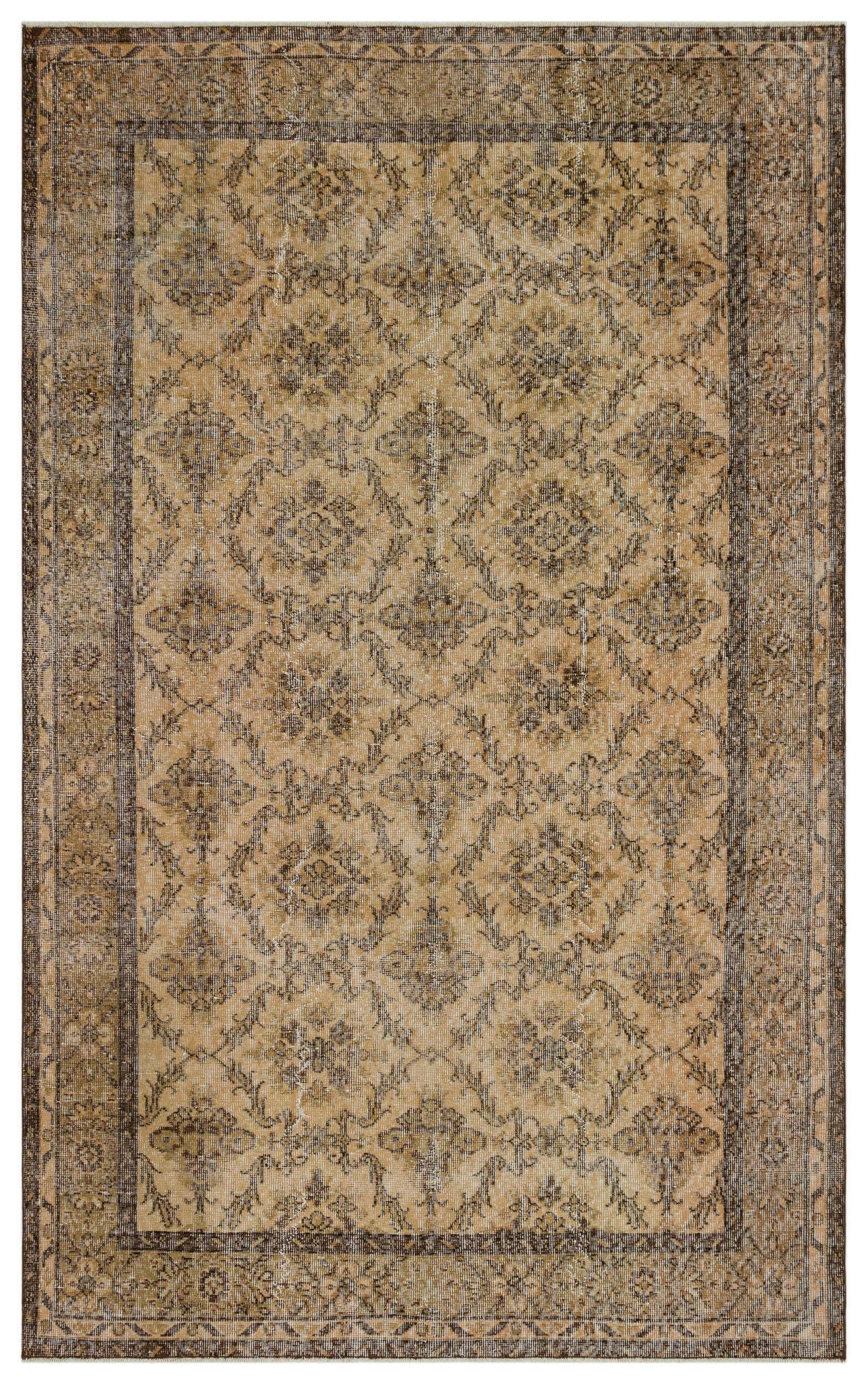 Druzia - Vintage Floral Rug - 5'9 X 9'5