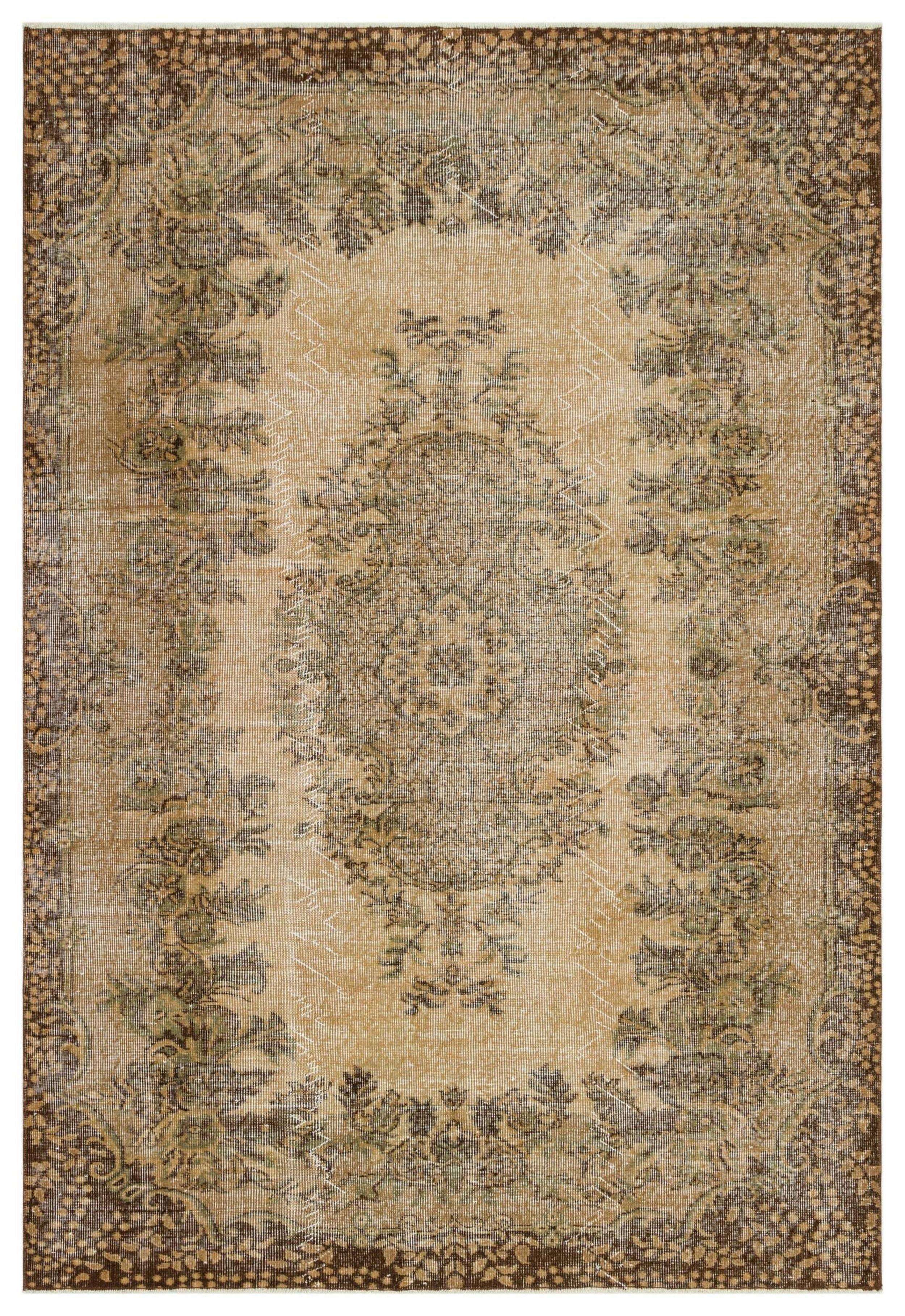 Beleon - Vintage Medallion Rug - 5'8 X 8'6