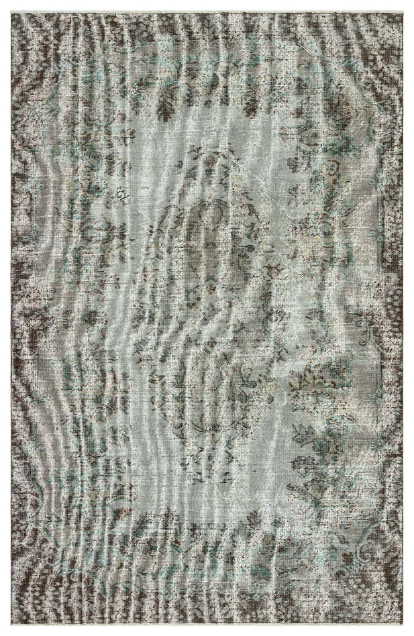 Rageen - Vintage Medallion Rug - 5'9 X 8'10