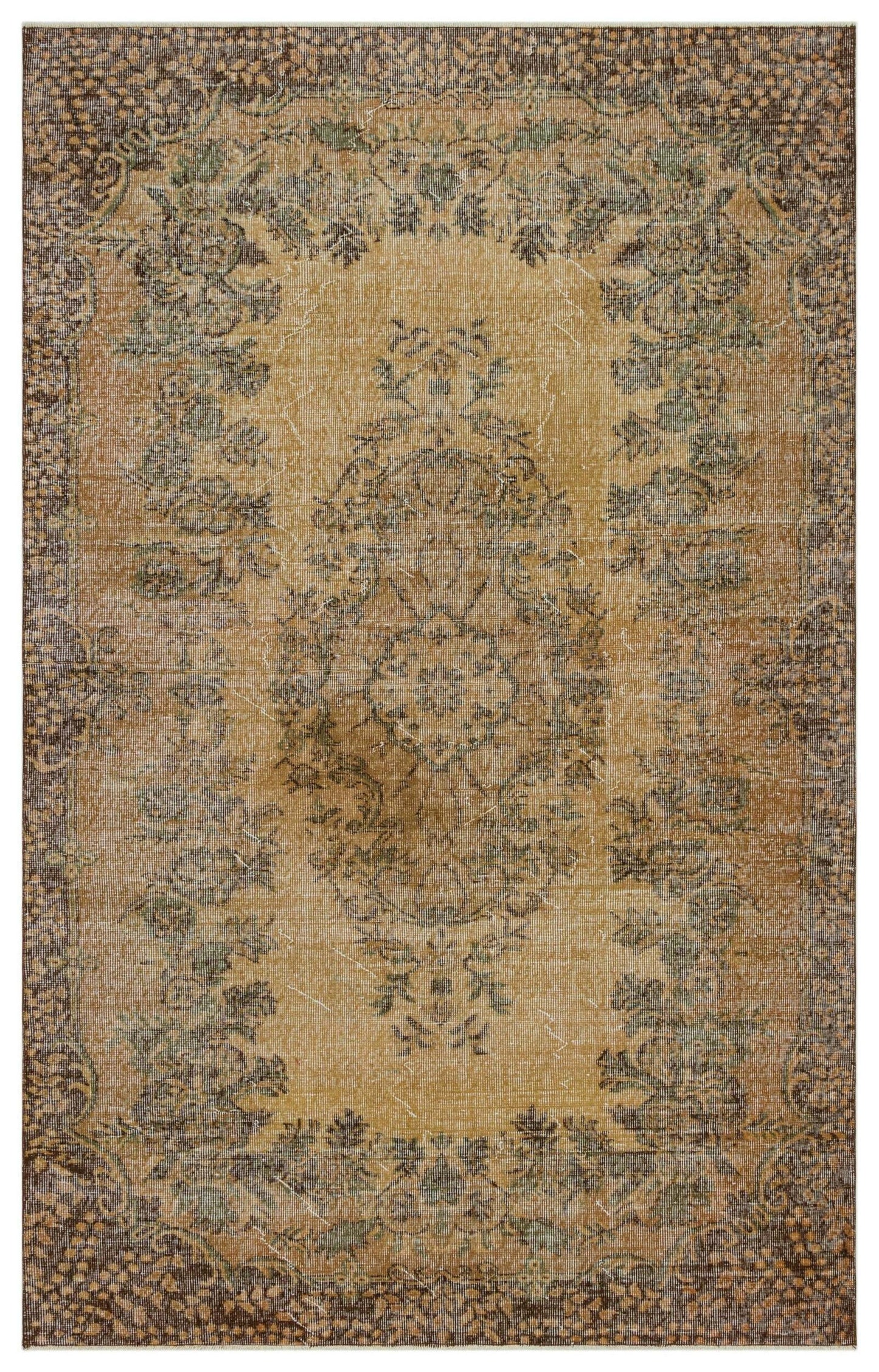 Vainina - Vintage Medallion Rug - 5'9 X 9'1