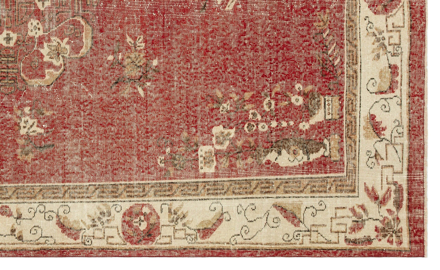 Manata - Vintage Distressed Rug - 6'7 X 10'4