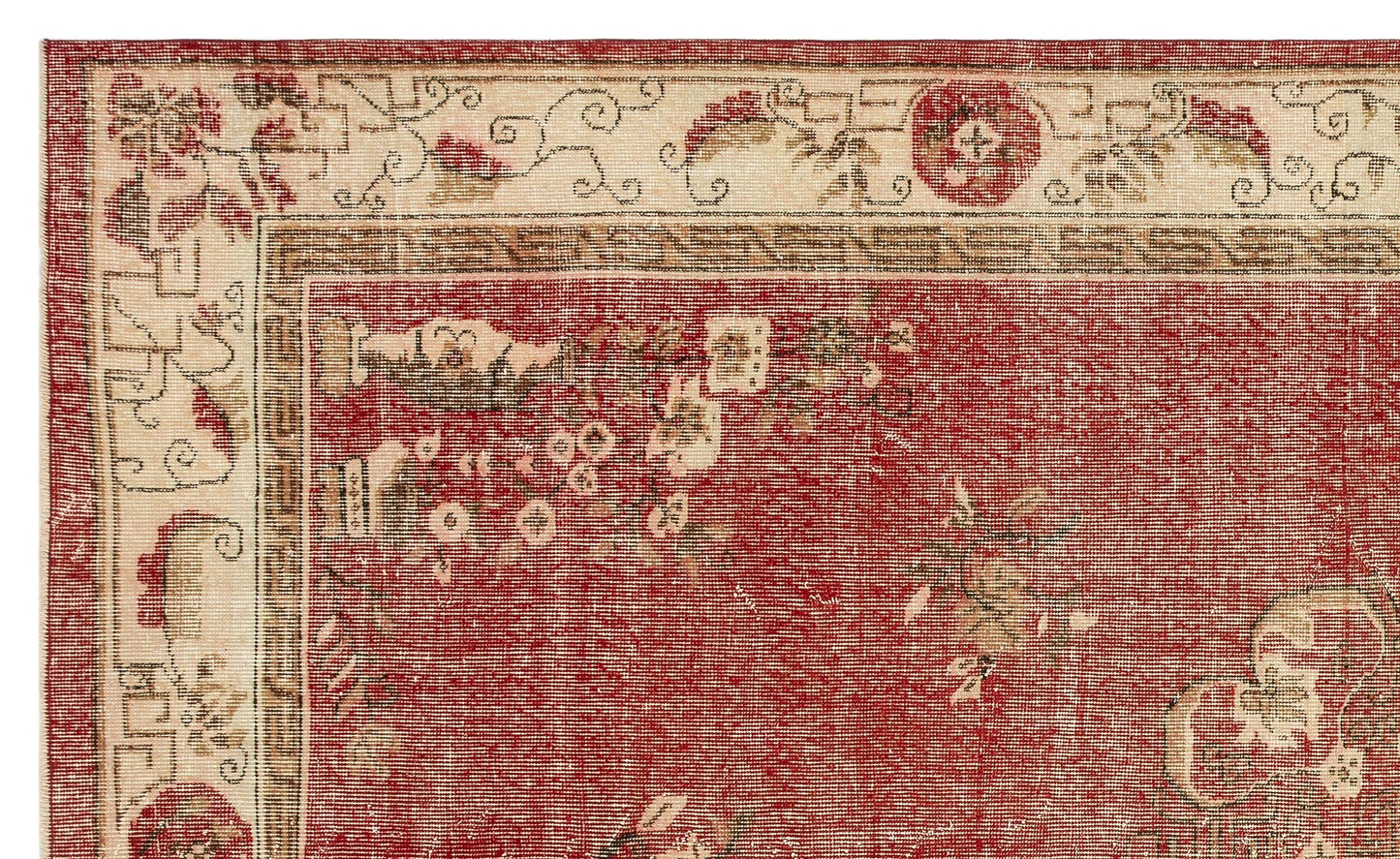 Manata - Vintage Distressed Rug - 6'7 X 10'4