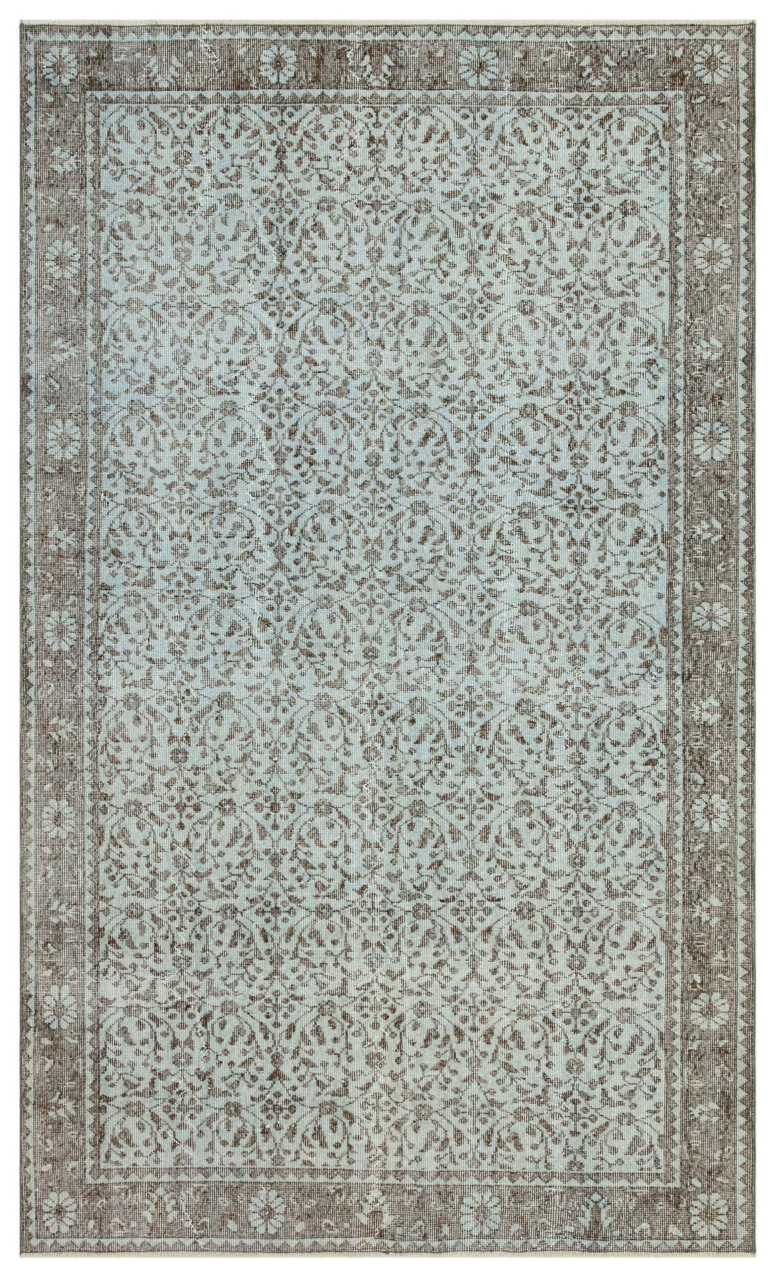 Poresa - Vintage Floral Rug - 5'6 X 9'3