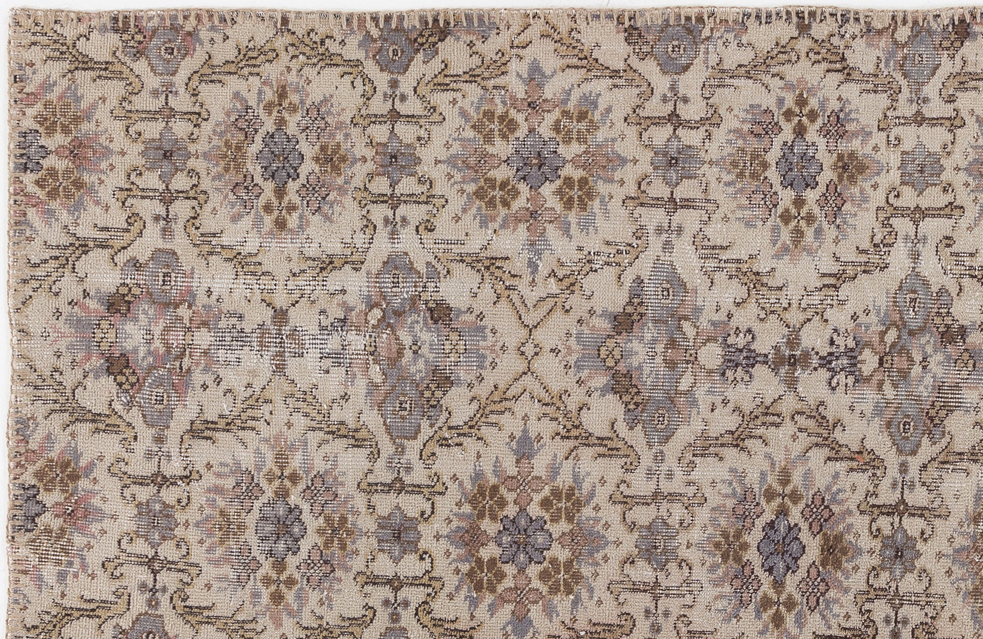 Tikoya - Vintage Floral Rug - 4'8 X 8'2