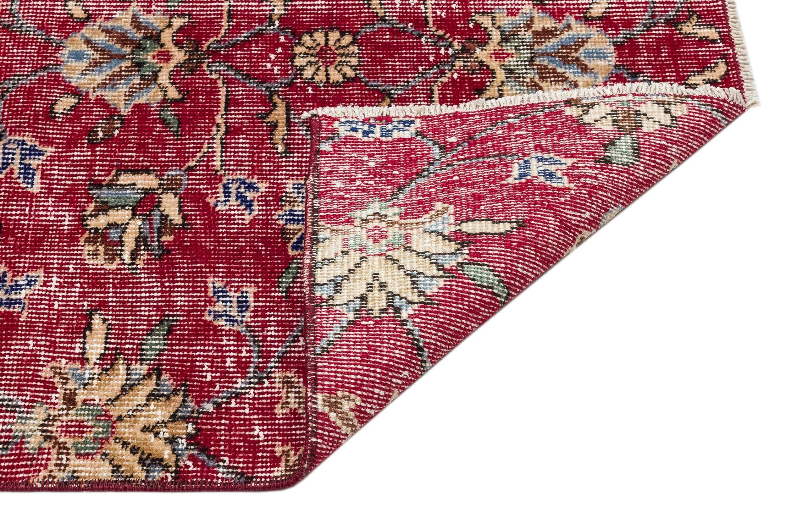 Frola - Vintage Floral Rug - 5'2 X 8'6