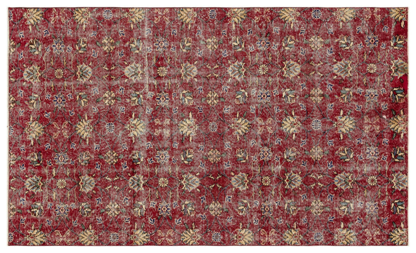 Frola - Vintage Floral Rug - 5'2 X 8'6