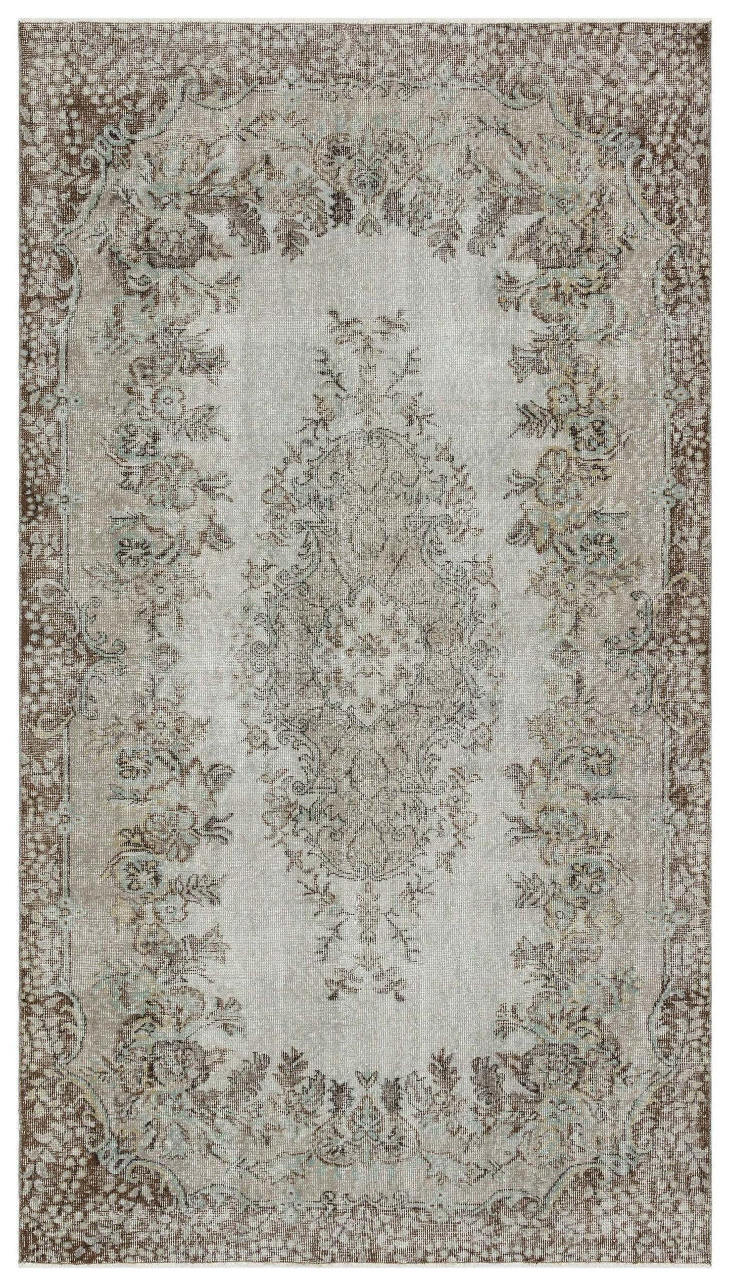Glisa - Vintage Medallion Rug - 5'9 X 10'1