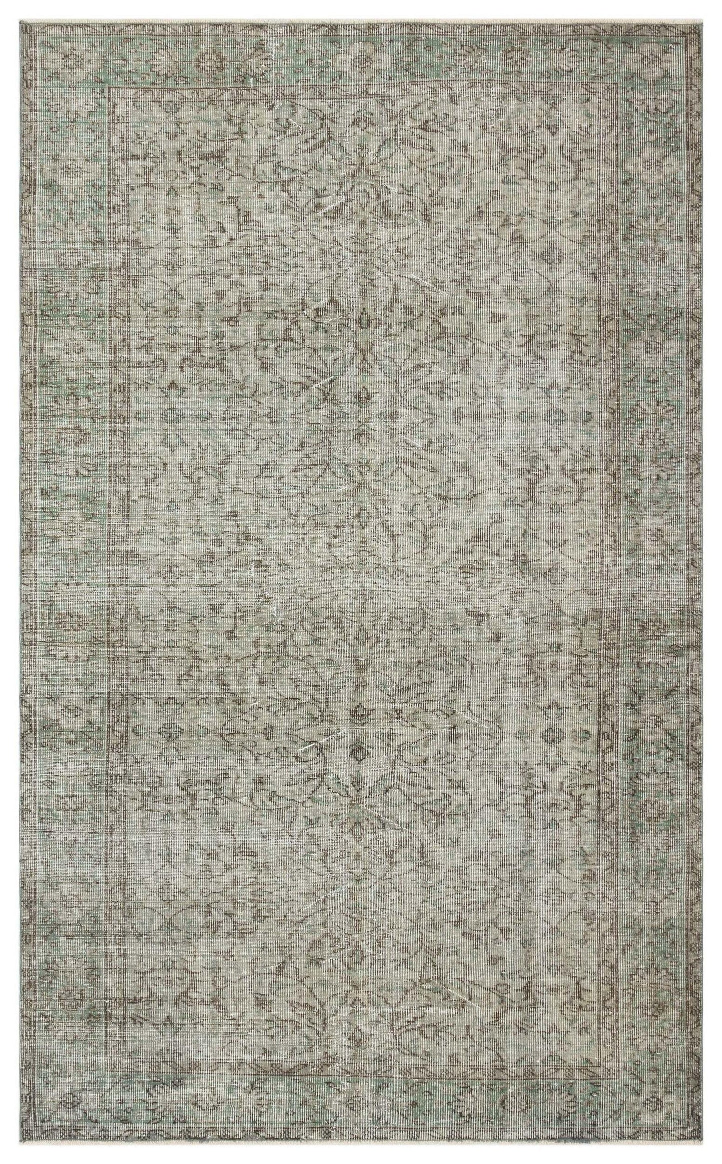 Lutena - Vintage Distressed Rug - 5'5 X 8'10