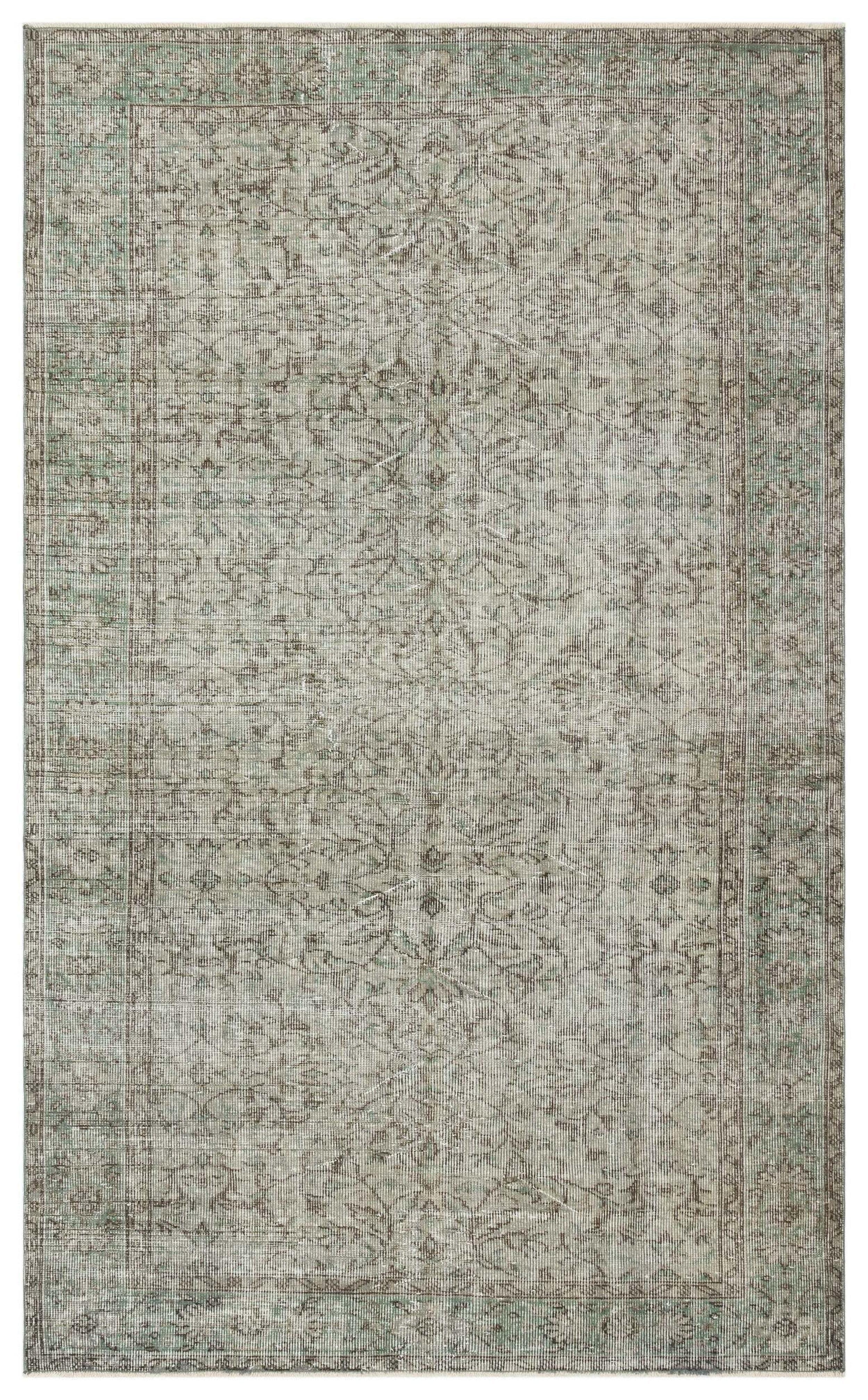 Lutena - Vintage Distressed Rug - 5'5 X 8'10