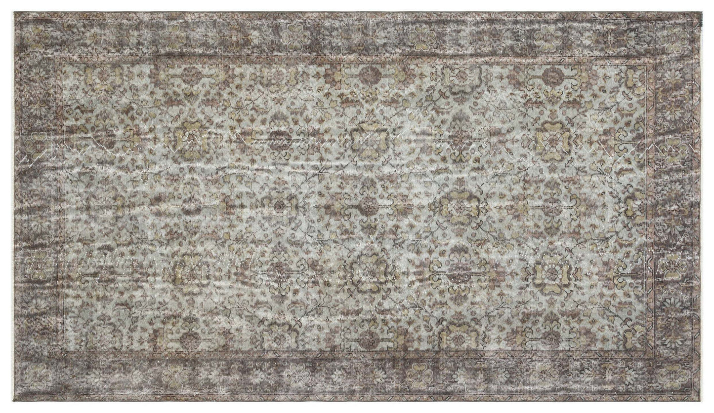 Girena - Vintage Floral Rug - 5'4 X 9'5