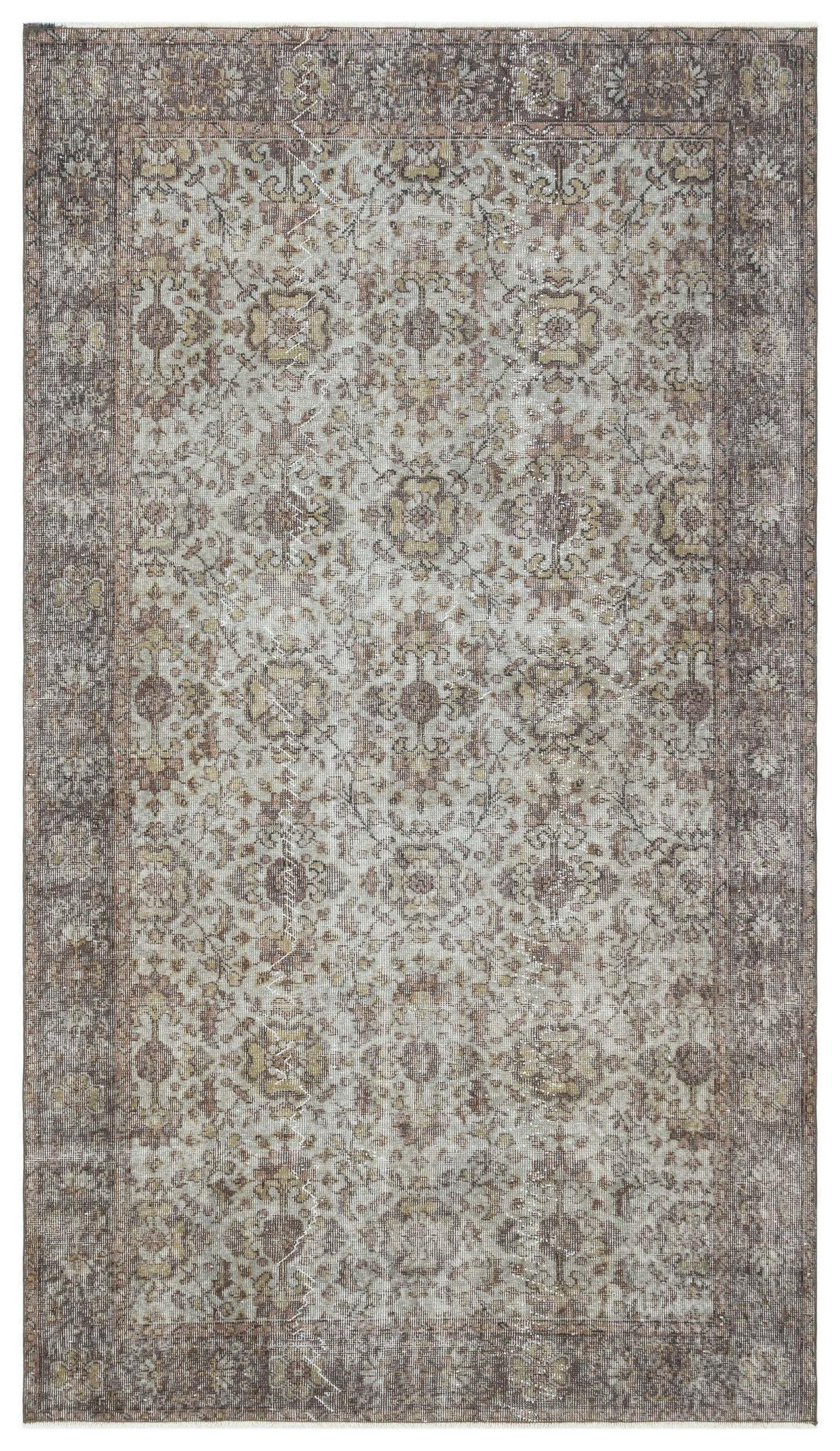 Girena - Vintage Floral Rug - 5'4 X 9'5