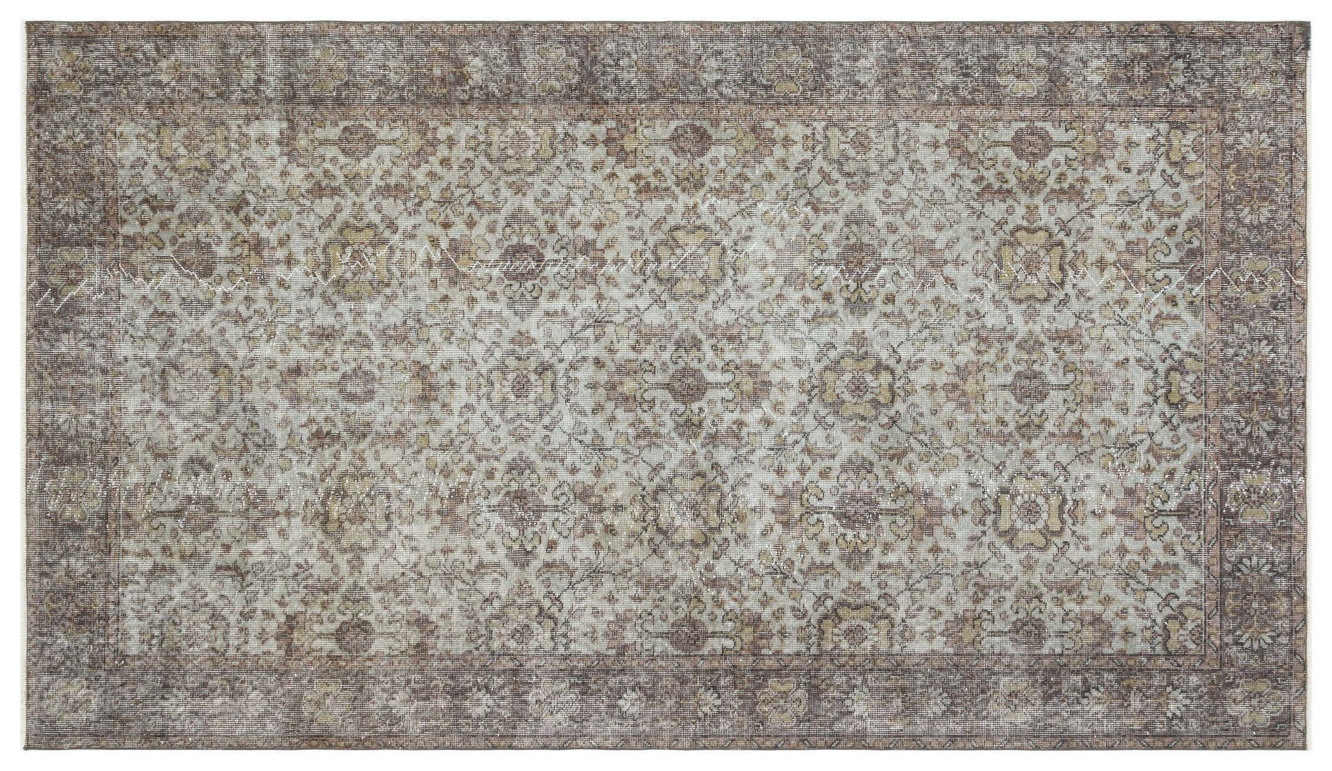 Girena - Vintage Floral Rug - 5'4 X 9'5