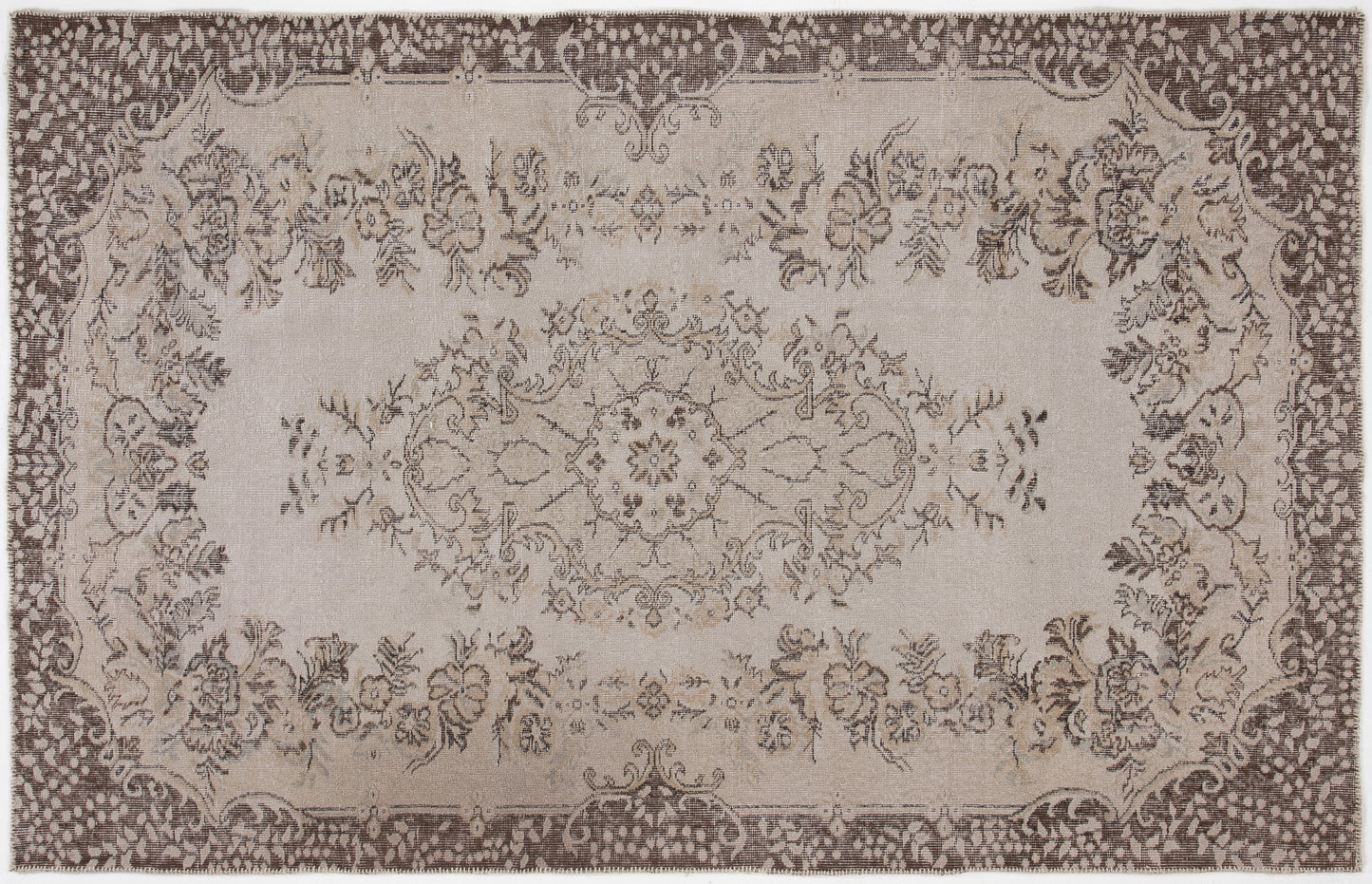 Shama - Vintage Medallion Rug - 5'8 X 8'10
