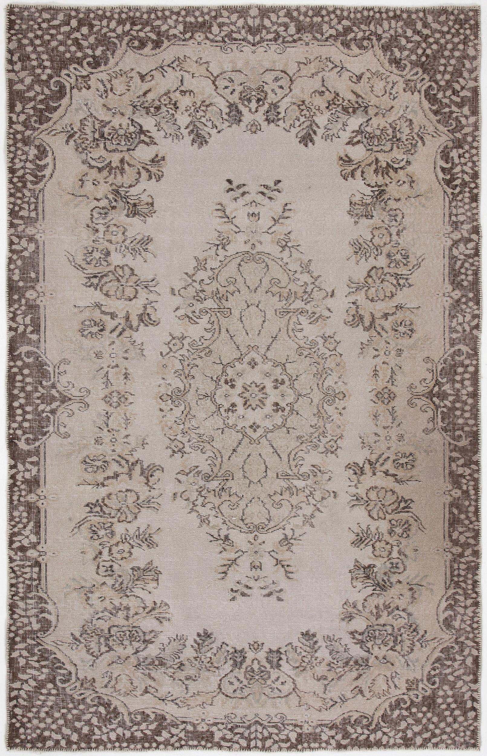 Shama - Vintage Medallion Rug - 5'8 X 8'10
