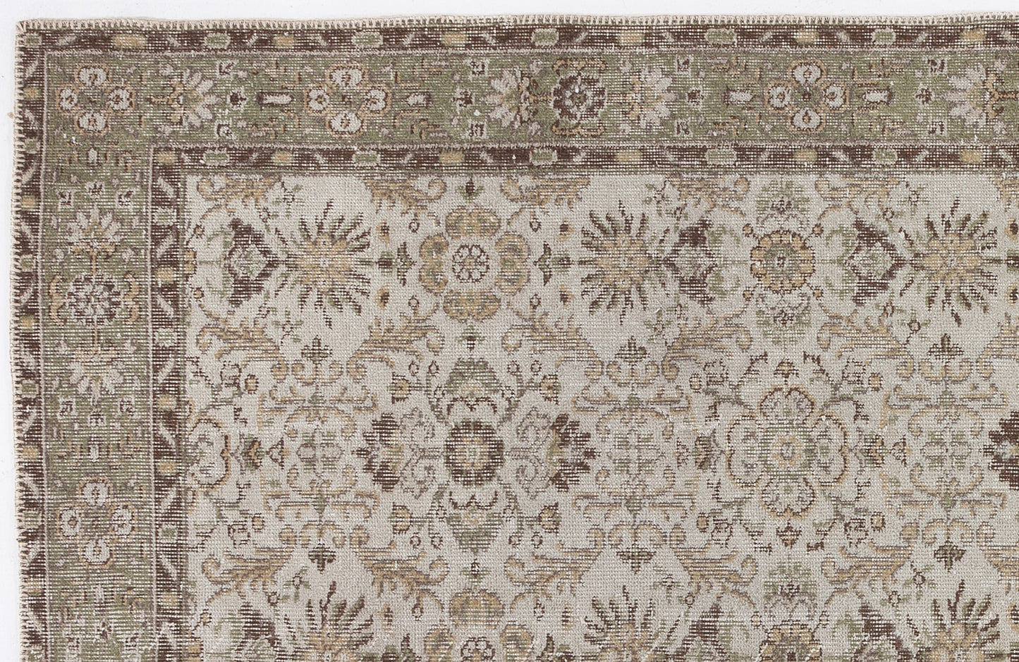Druva - Vintage Floral Rug - 5'9 X 9'9