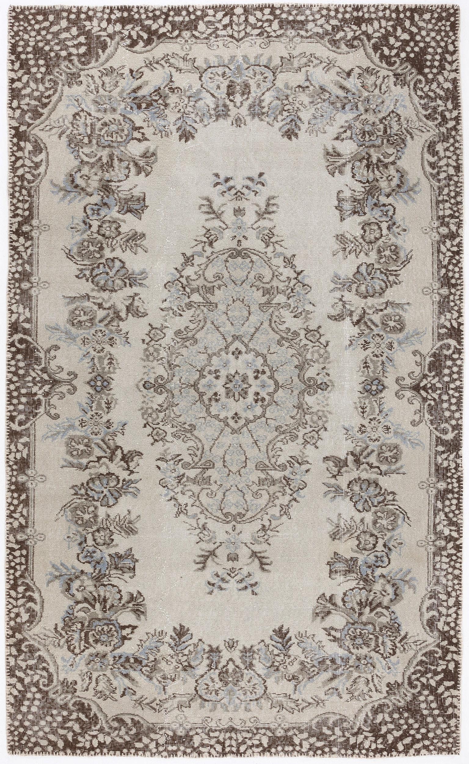 Glepiex - Vintage Medallion Rug - 5'8 X 9'4