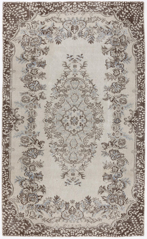 Load image 1 in gallery view. Glepiex - Vintage Medallion Rug - 5'8 X 9'4