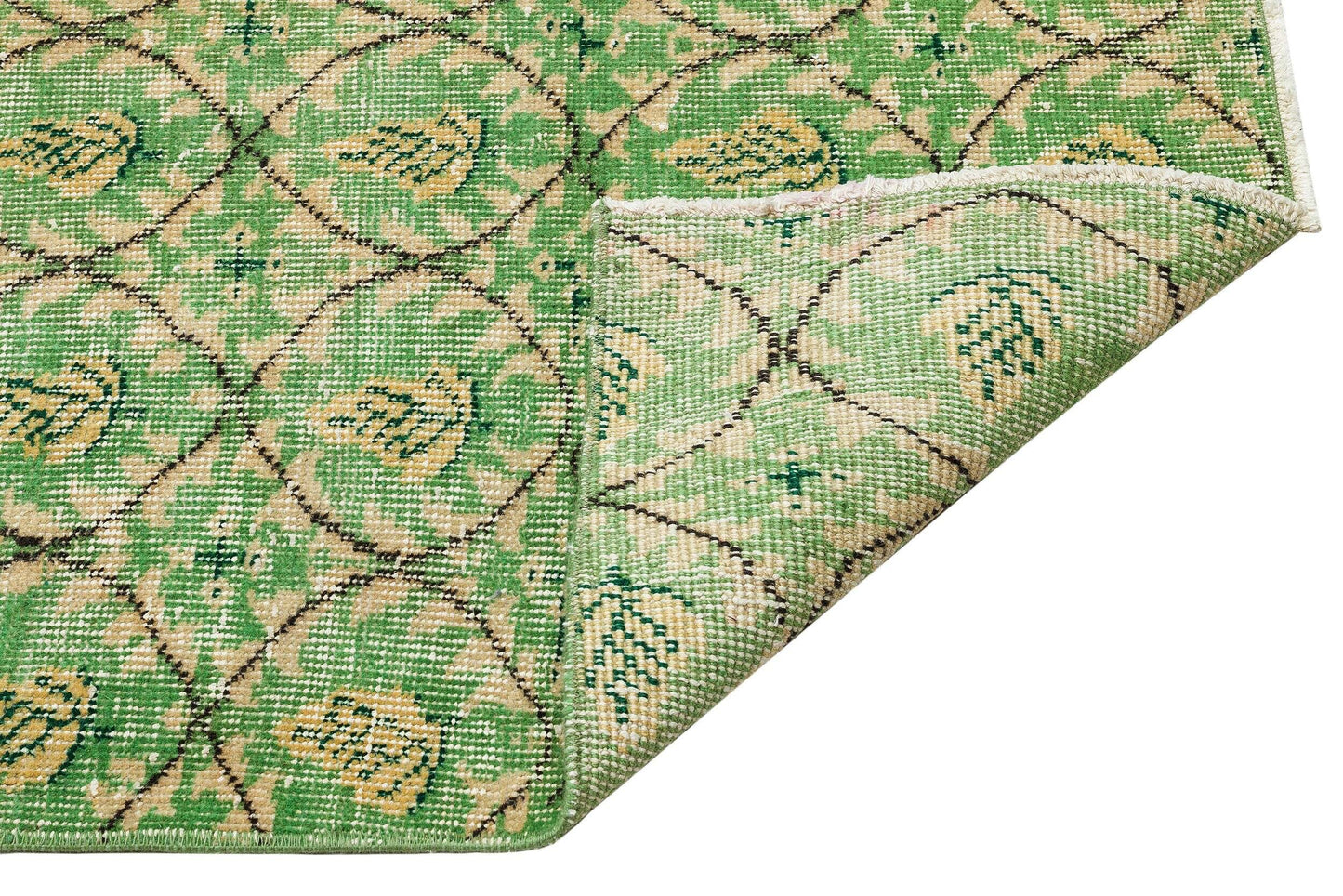 Cretail - Vintage Floral Rug - 4'11 X 8'6